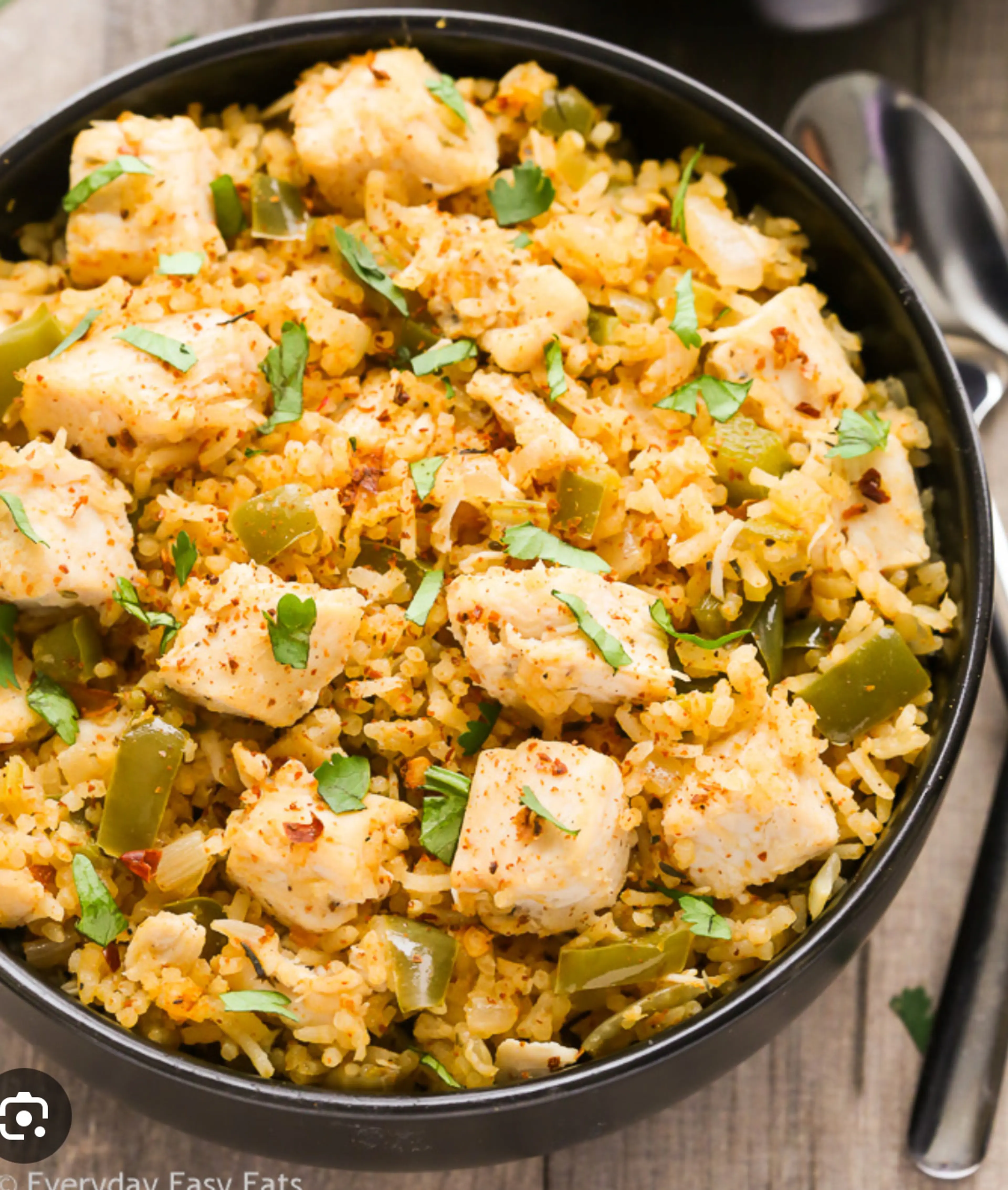 Cajun Chicken & Eggs