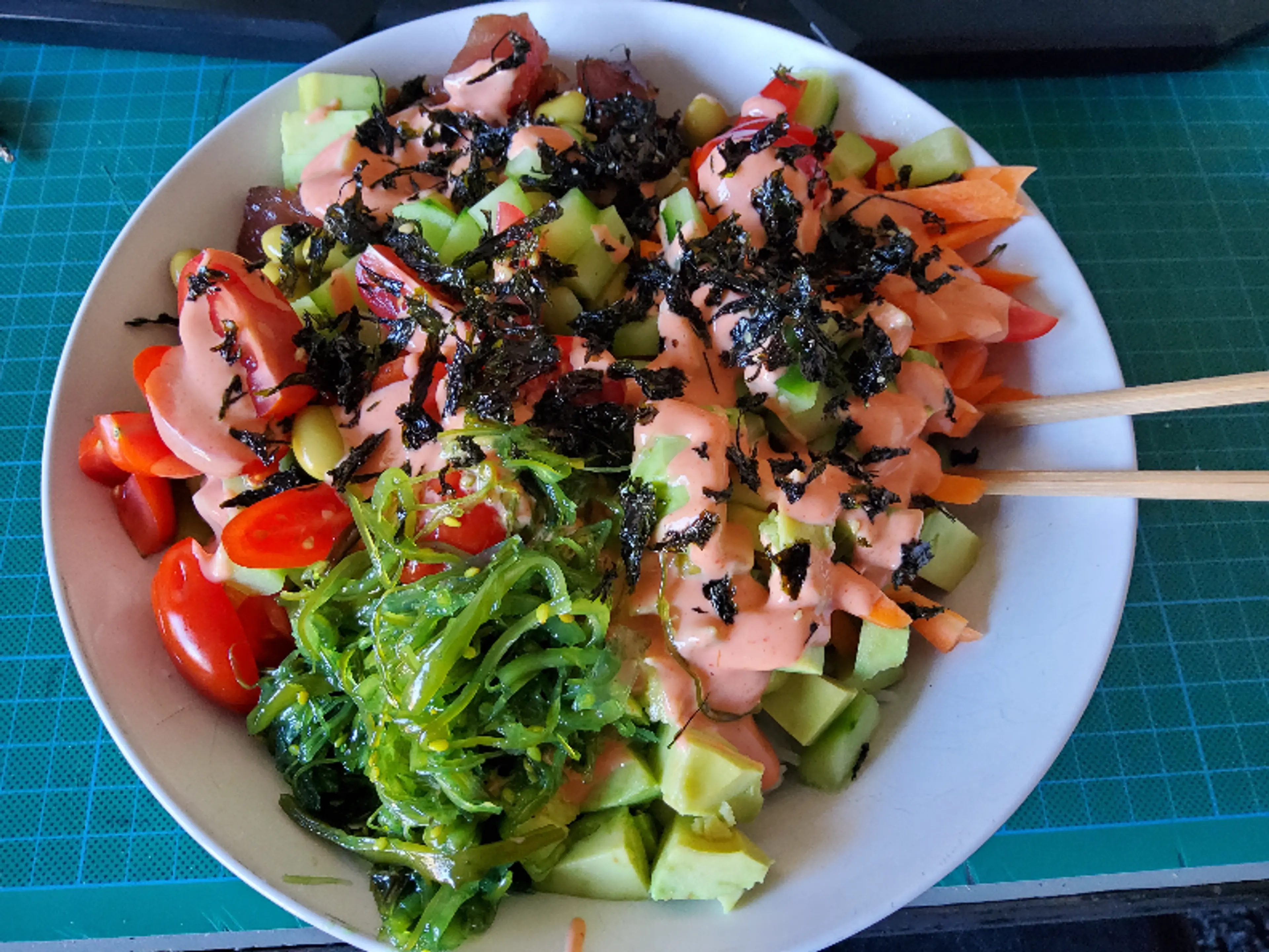 pokebowl met tofu