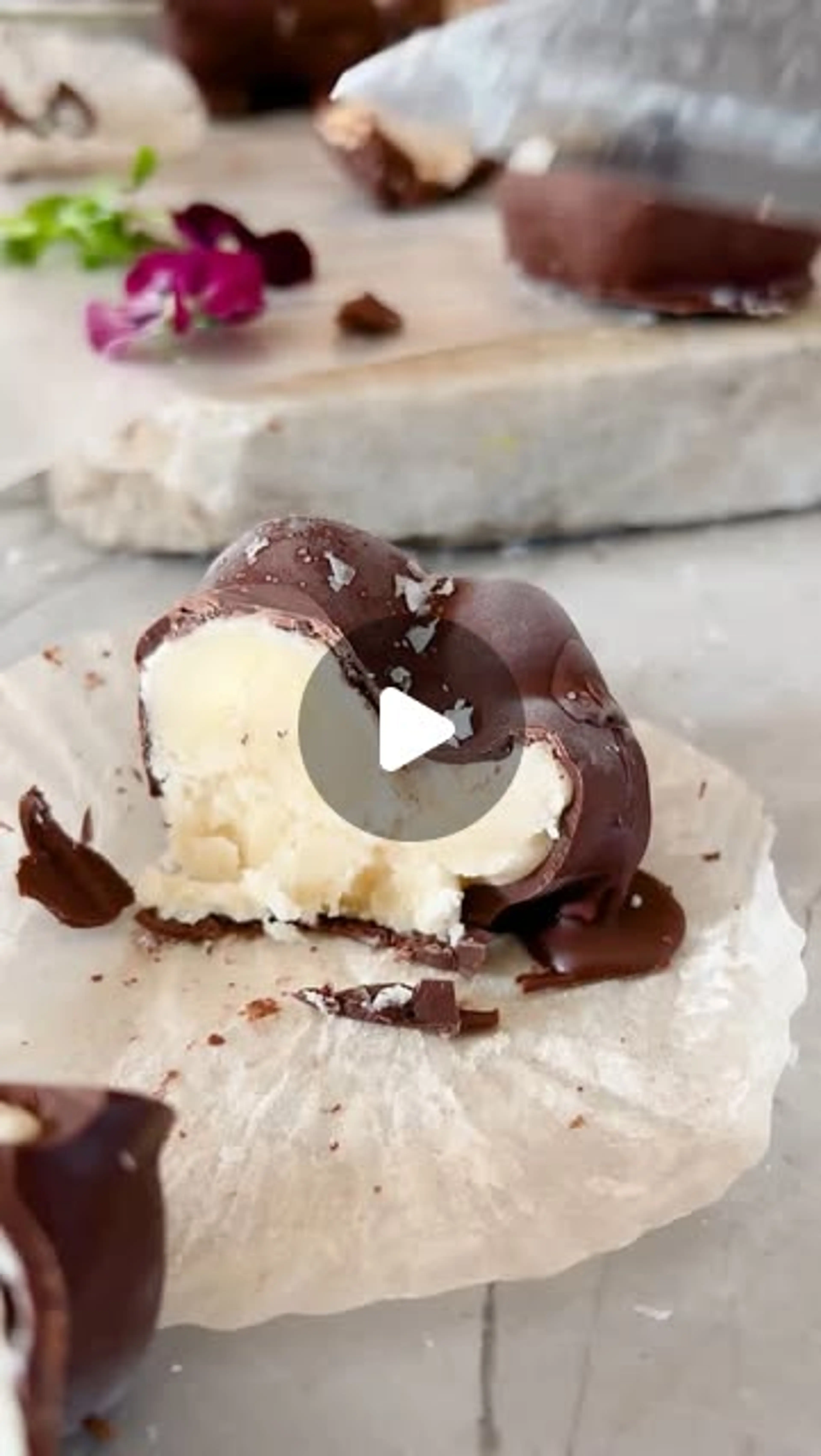 Frozen Chocolate Banana Yogurt Clusters. I Make These All Sp