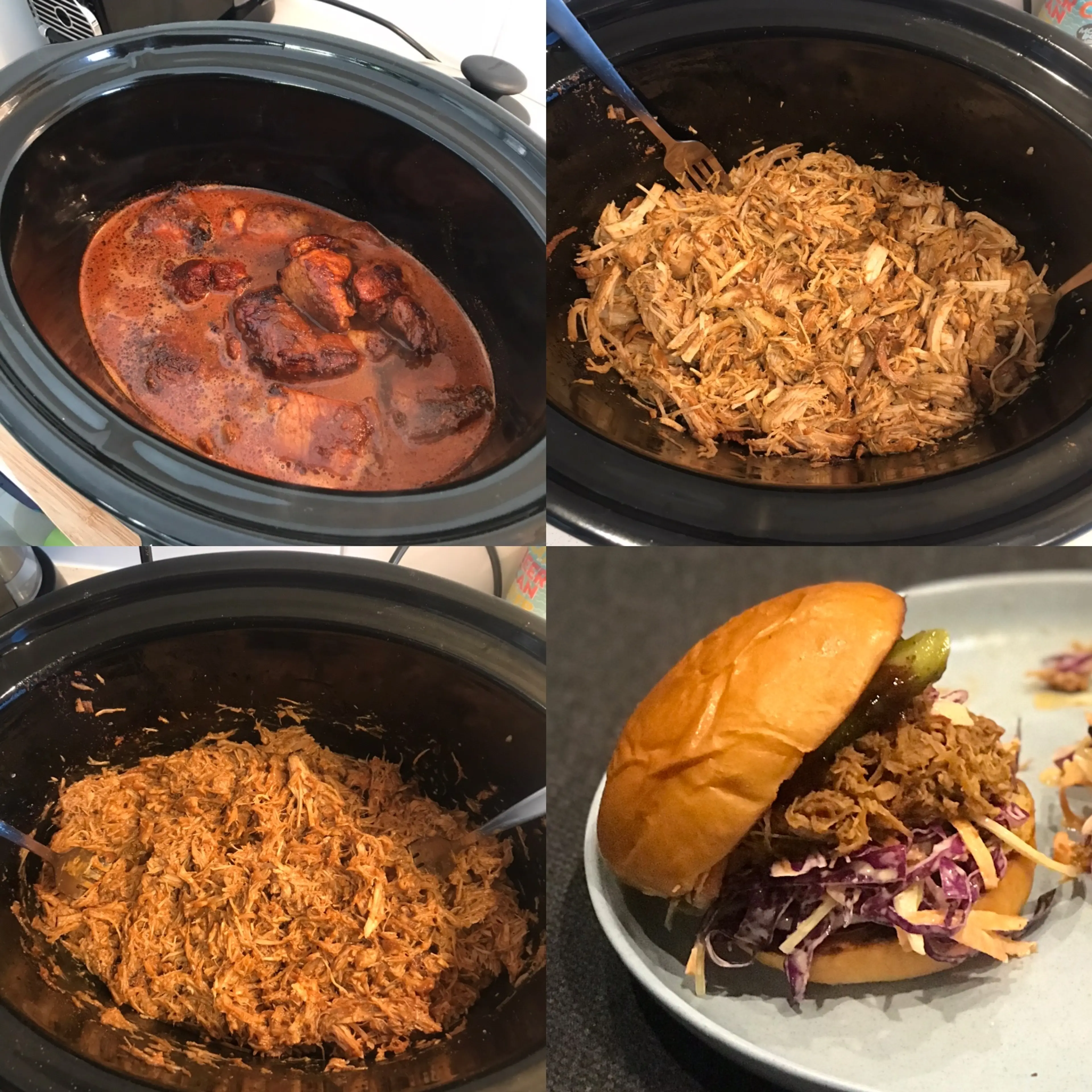 Pulled Pork Burgers