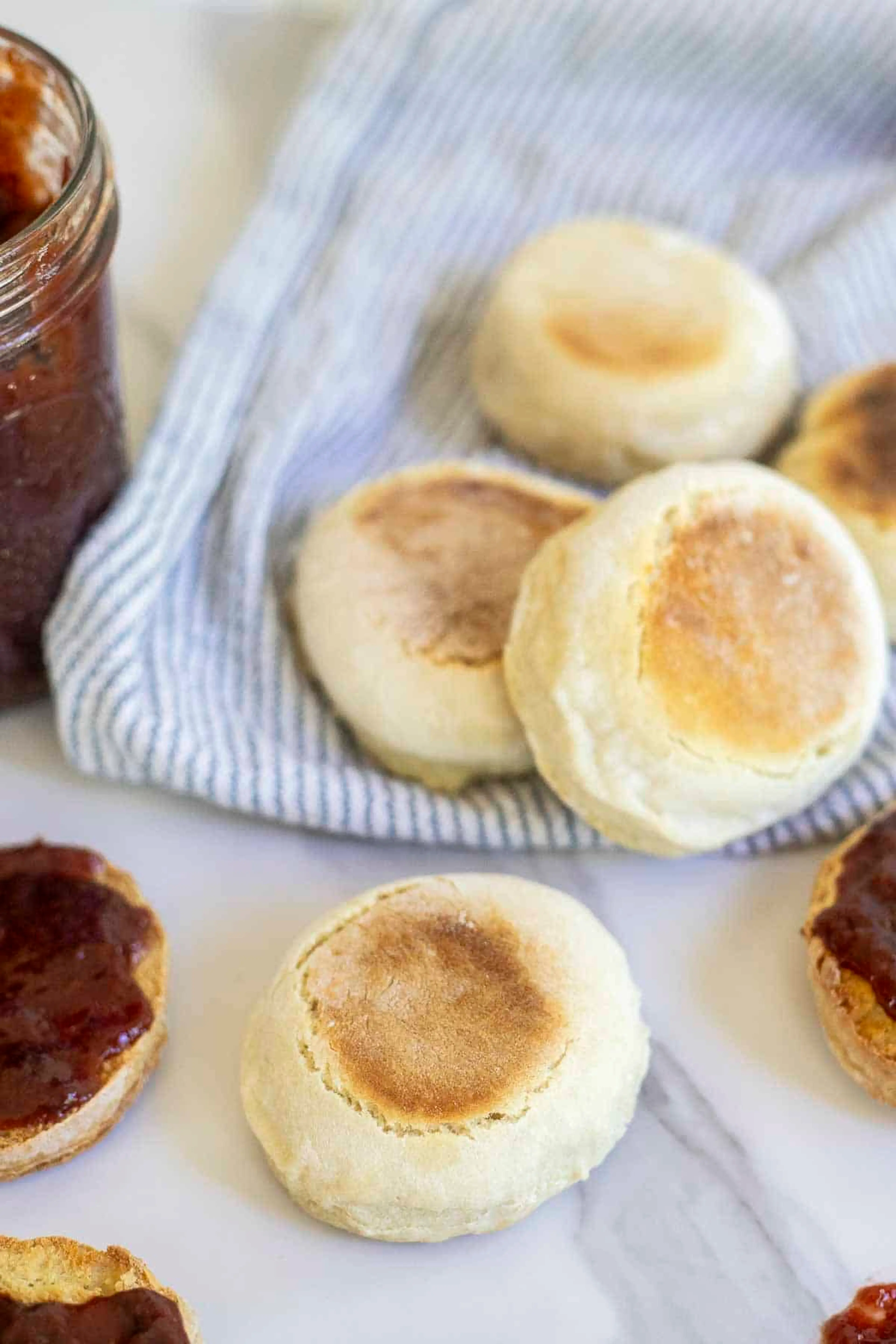 Sourdough Discard English Muffins