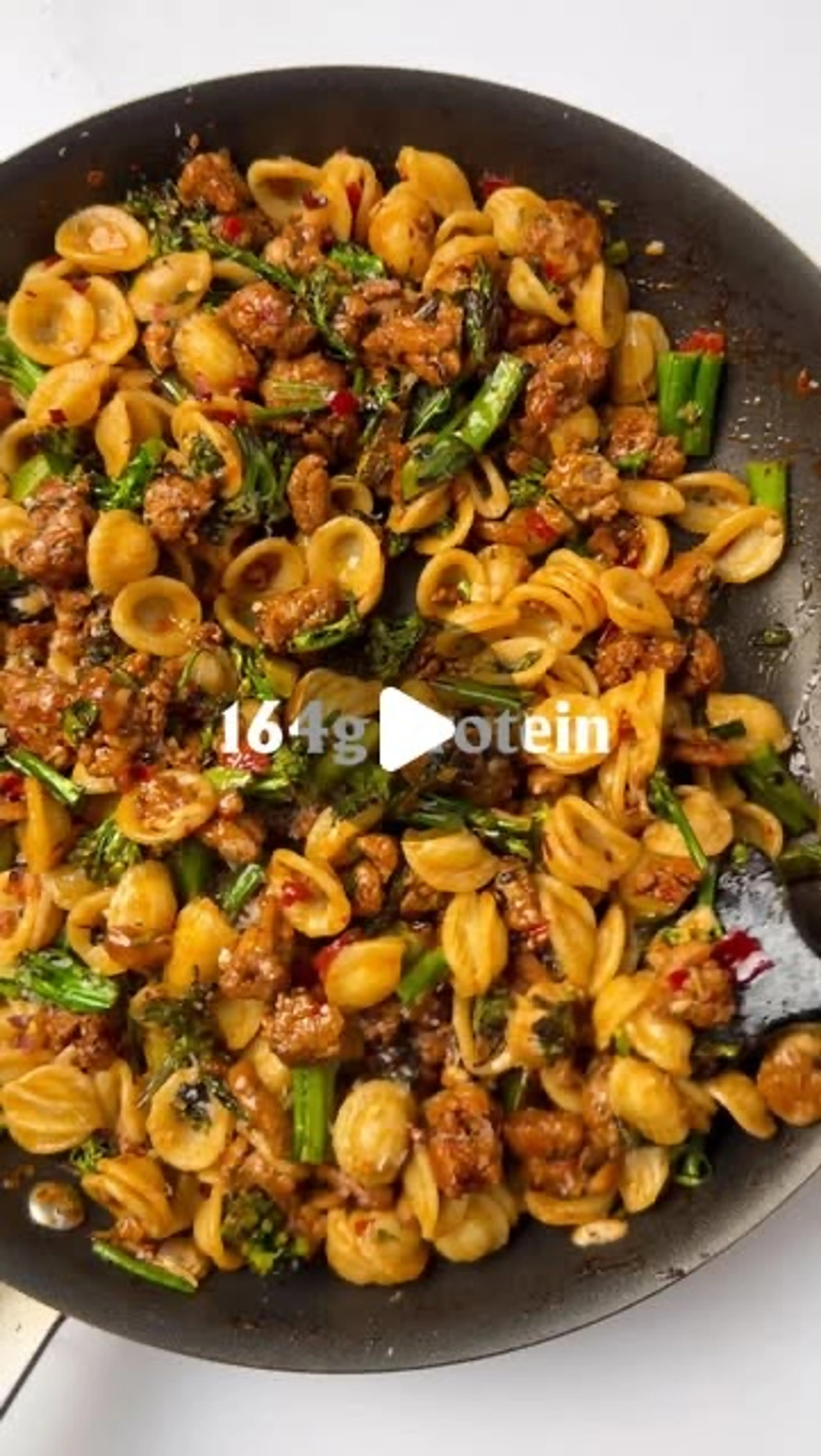 Spicy Chicken & Broccolini Pasta