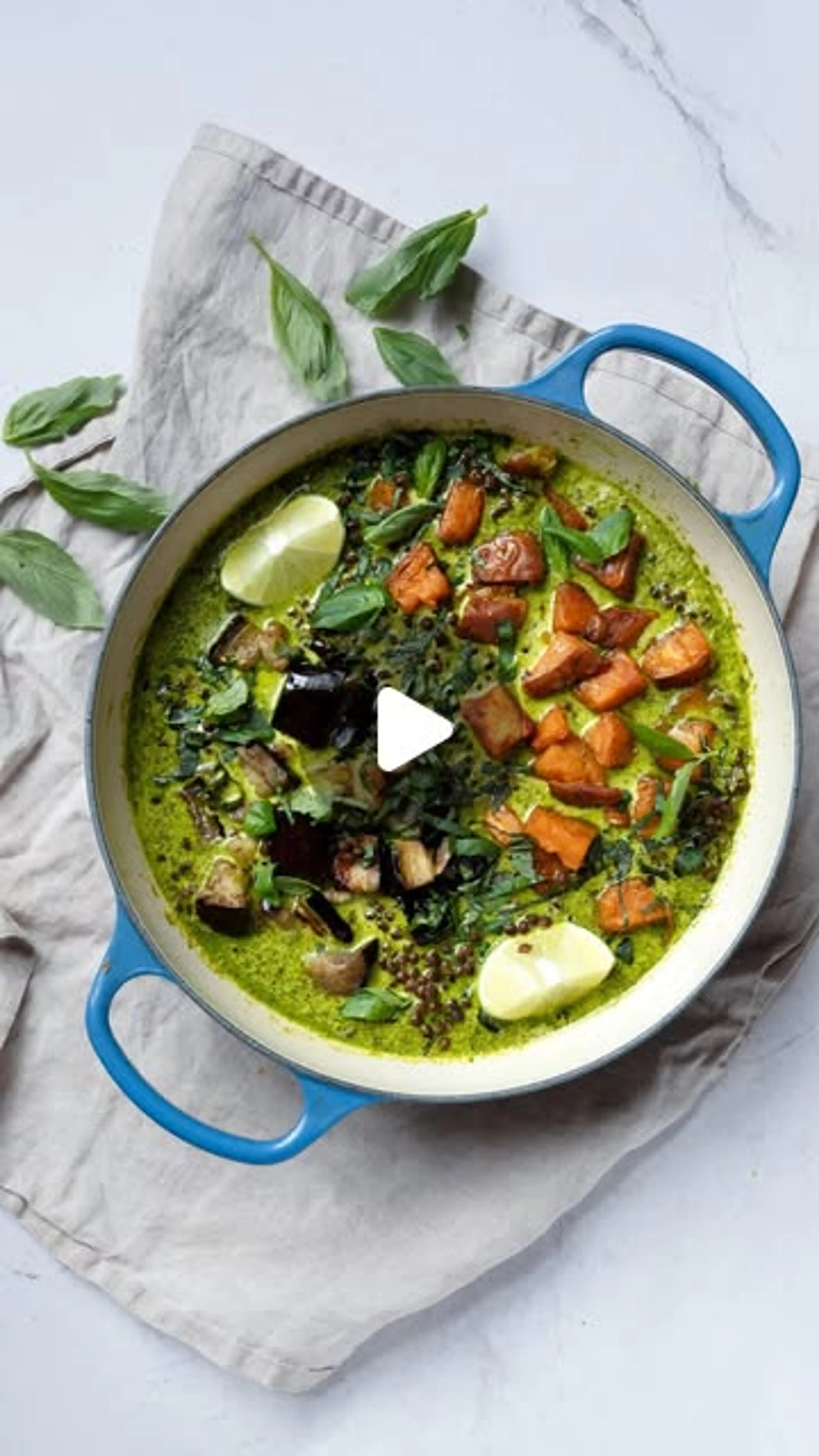 Thai Green Curry Lentil Soup