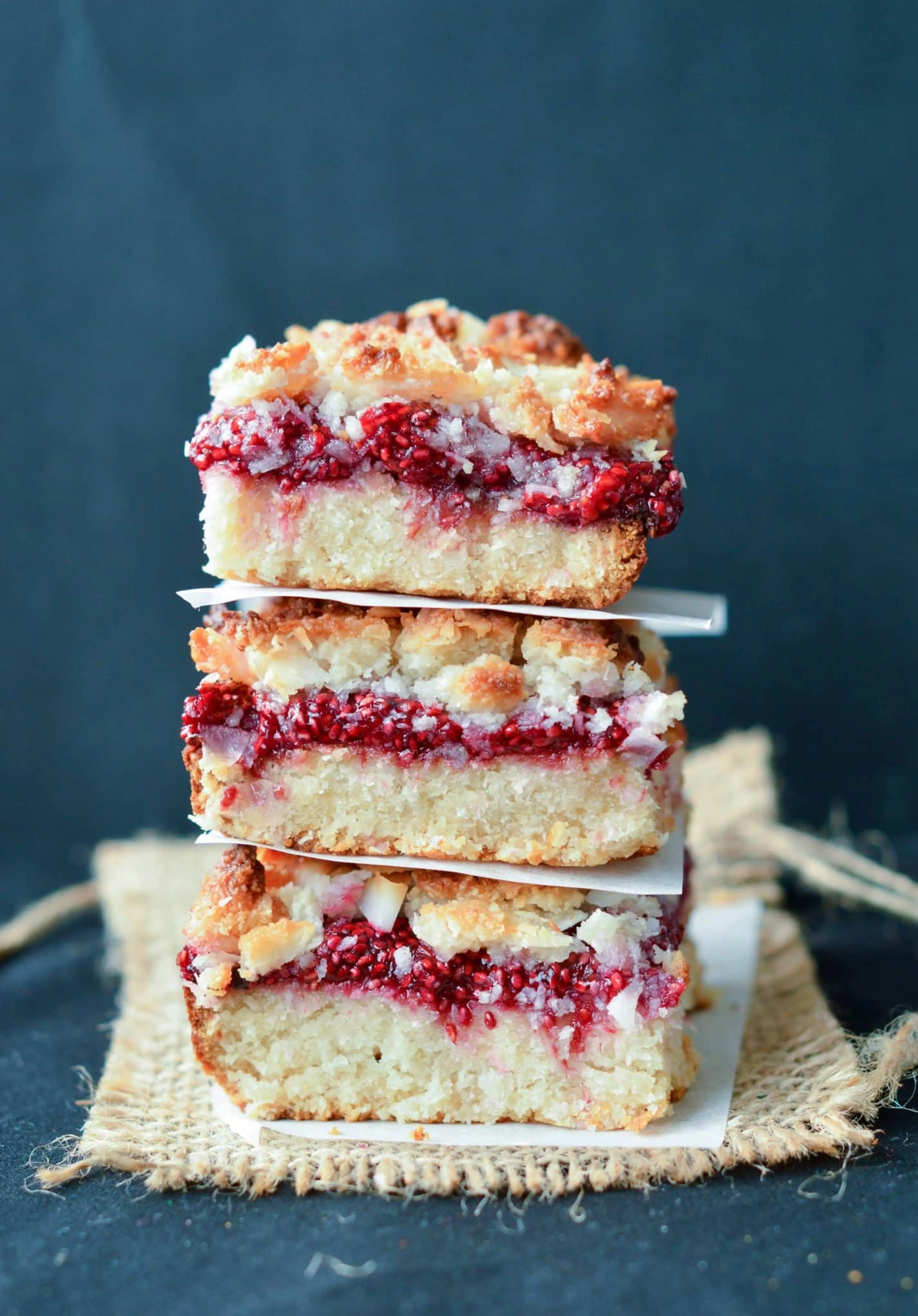 Raspberry Crumble Bars
