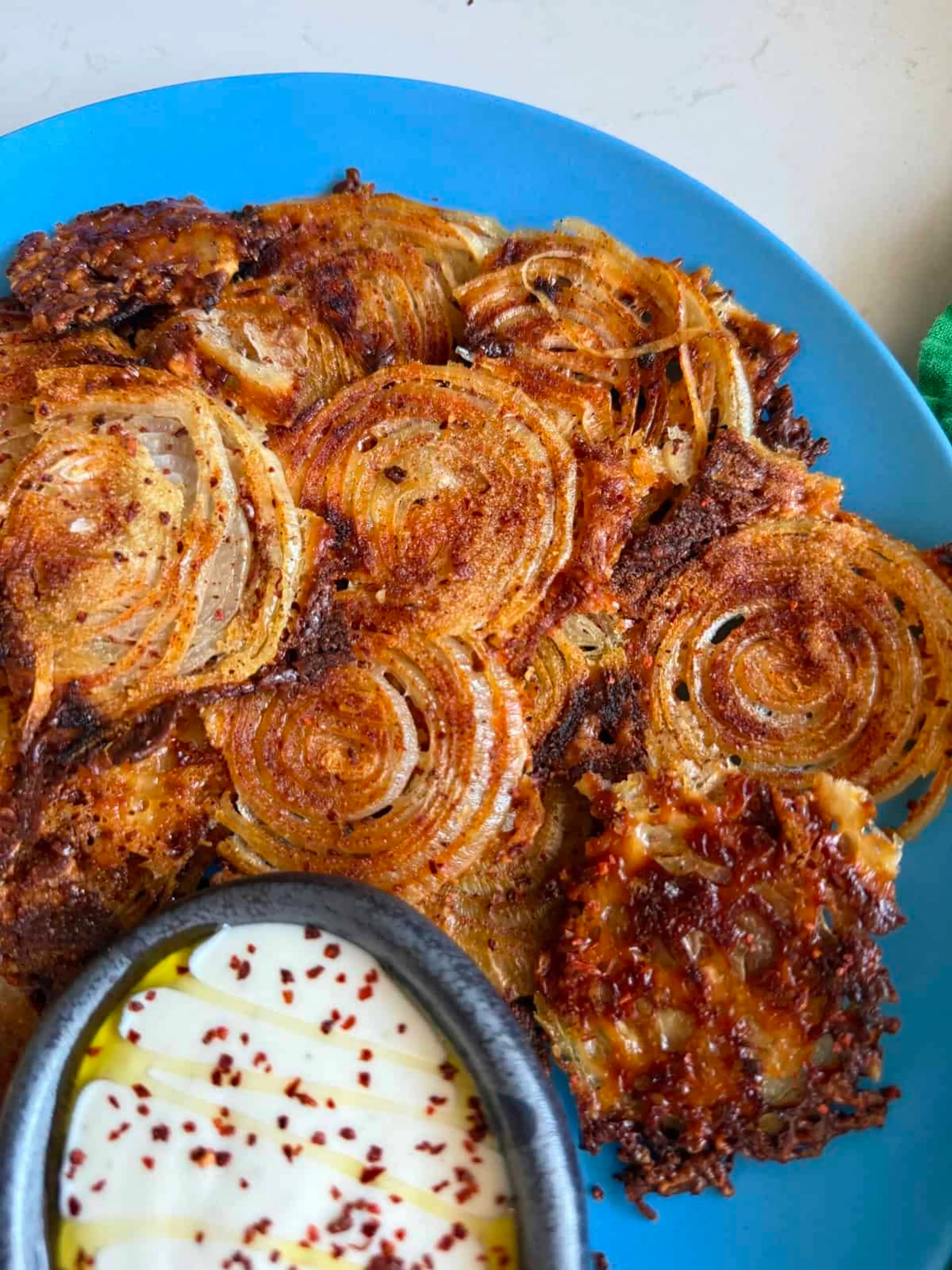 2 Ingredient Onion Ring Chips (Low Carb)