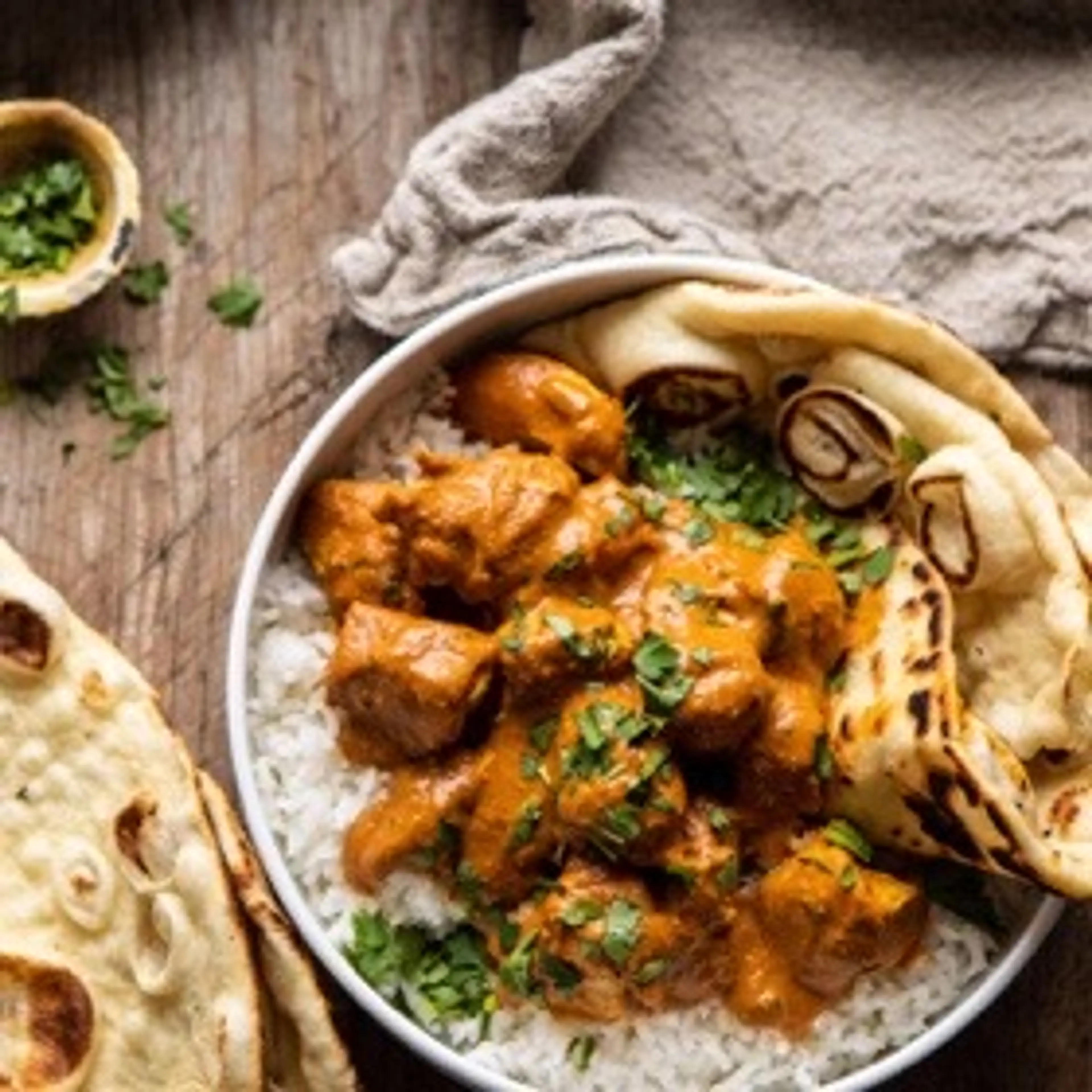 Super Simple Coconut Chicken Tikka Masala.