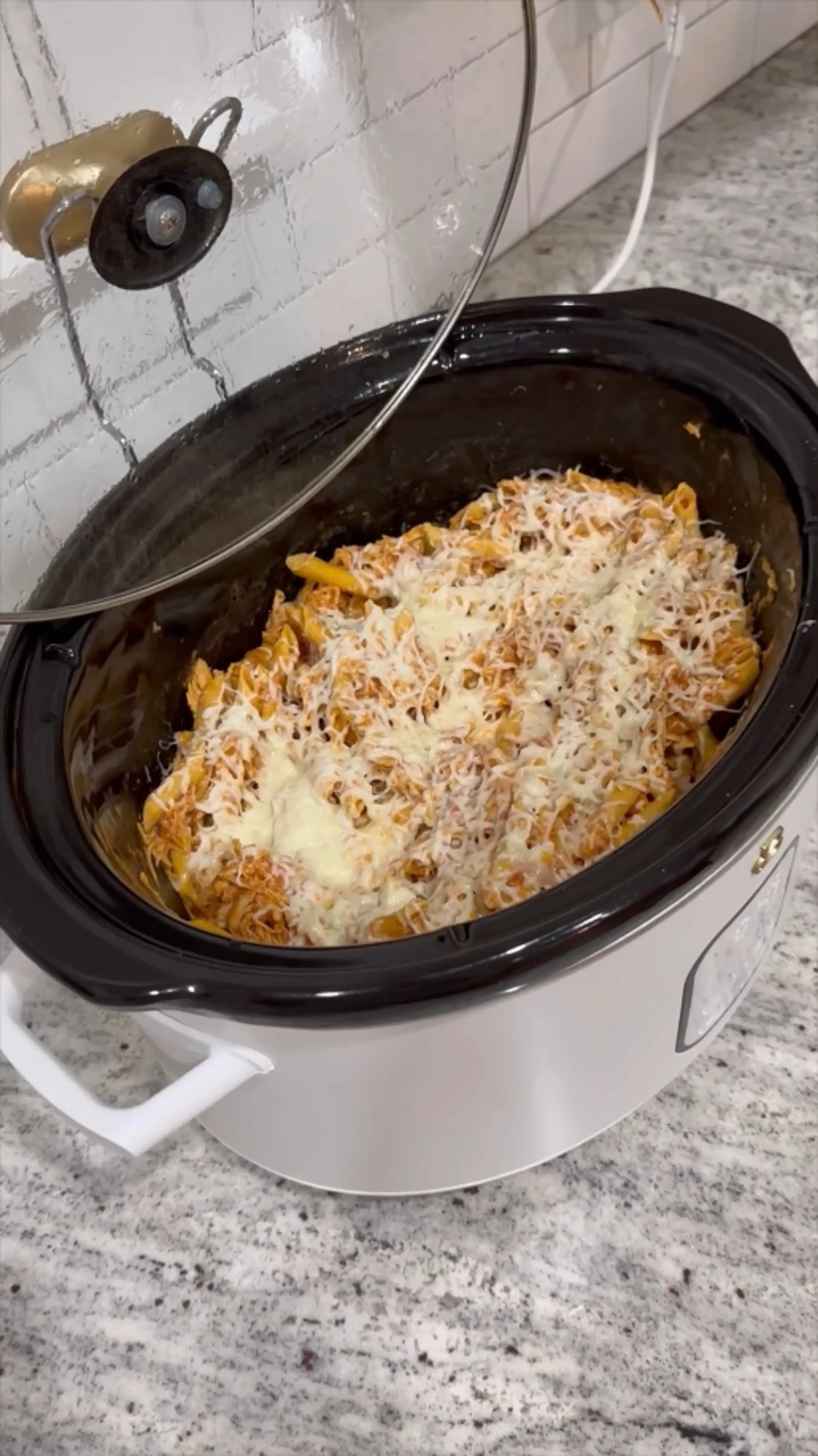 Crockpot Italian Chicken Pasta