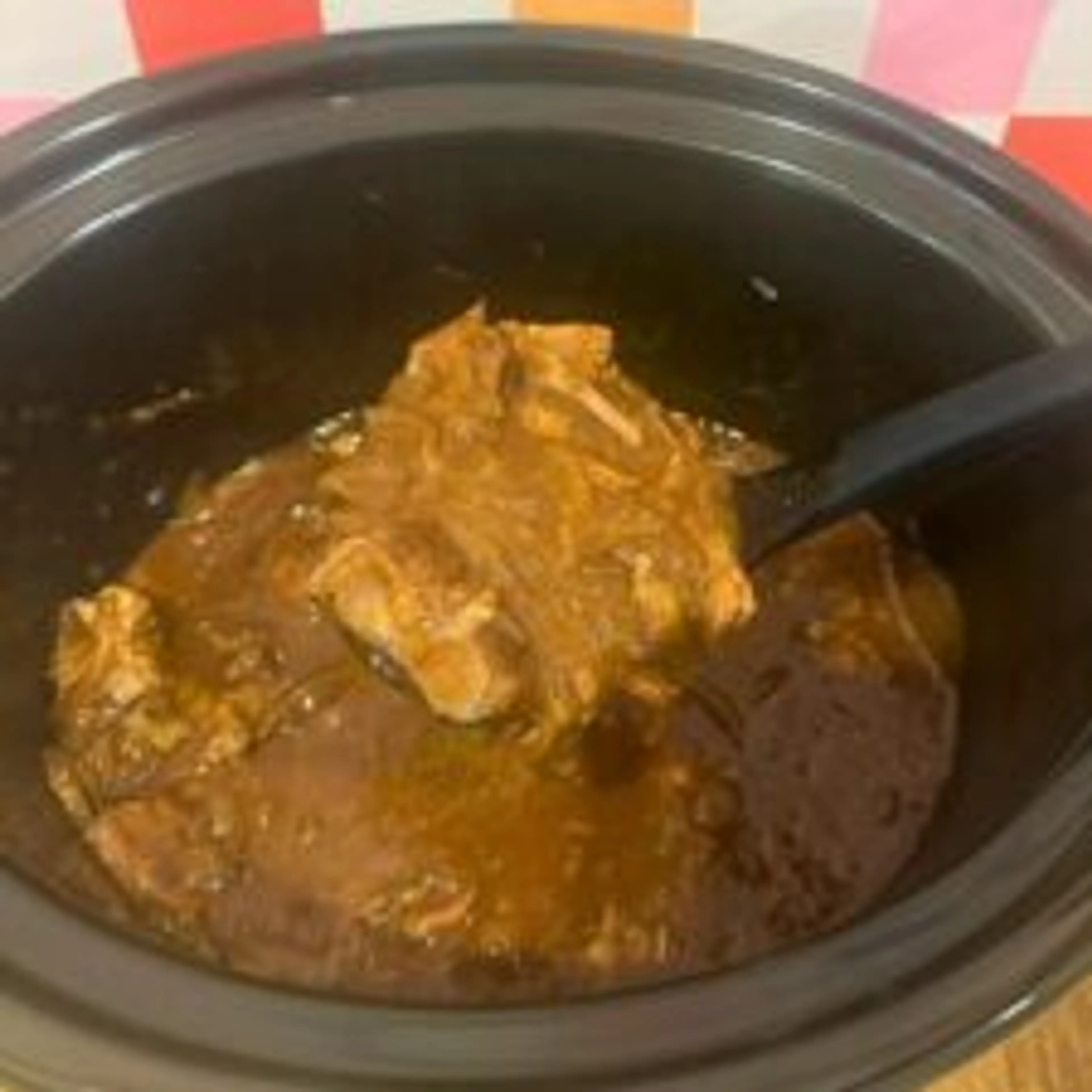 Braised steak and onions