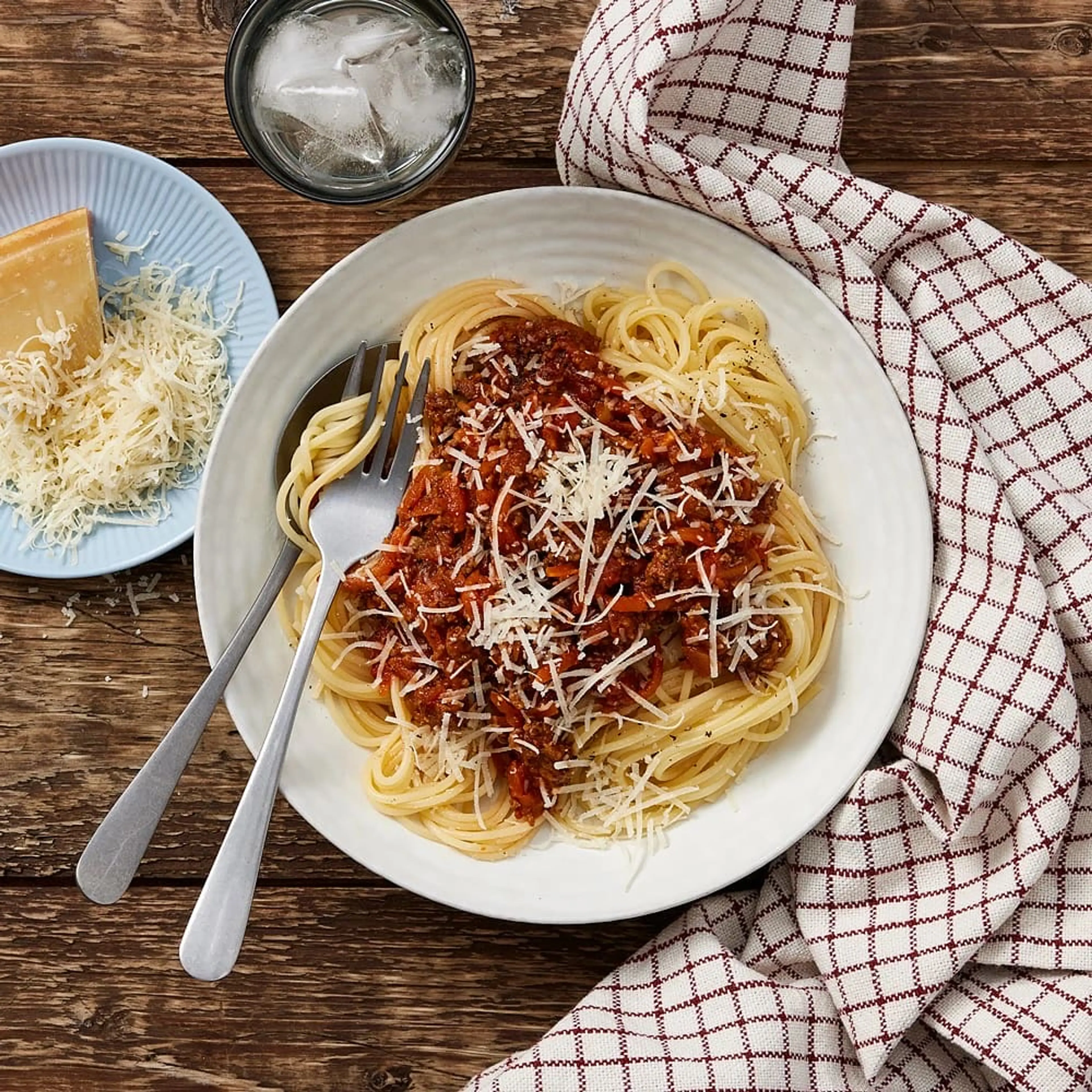 Spaghetti och köttfärssås