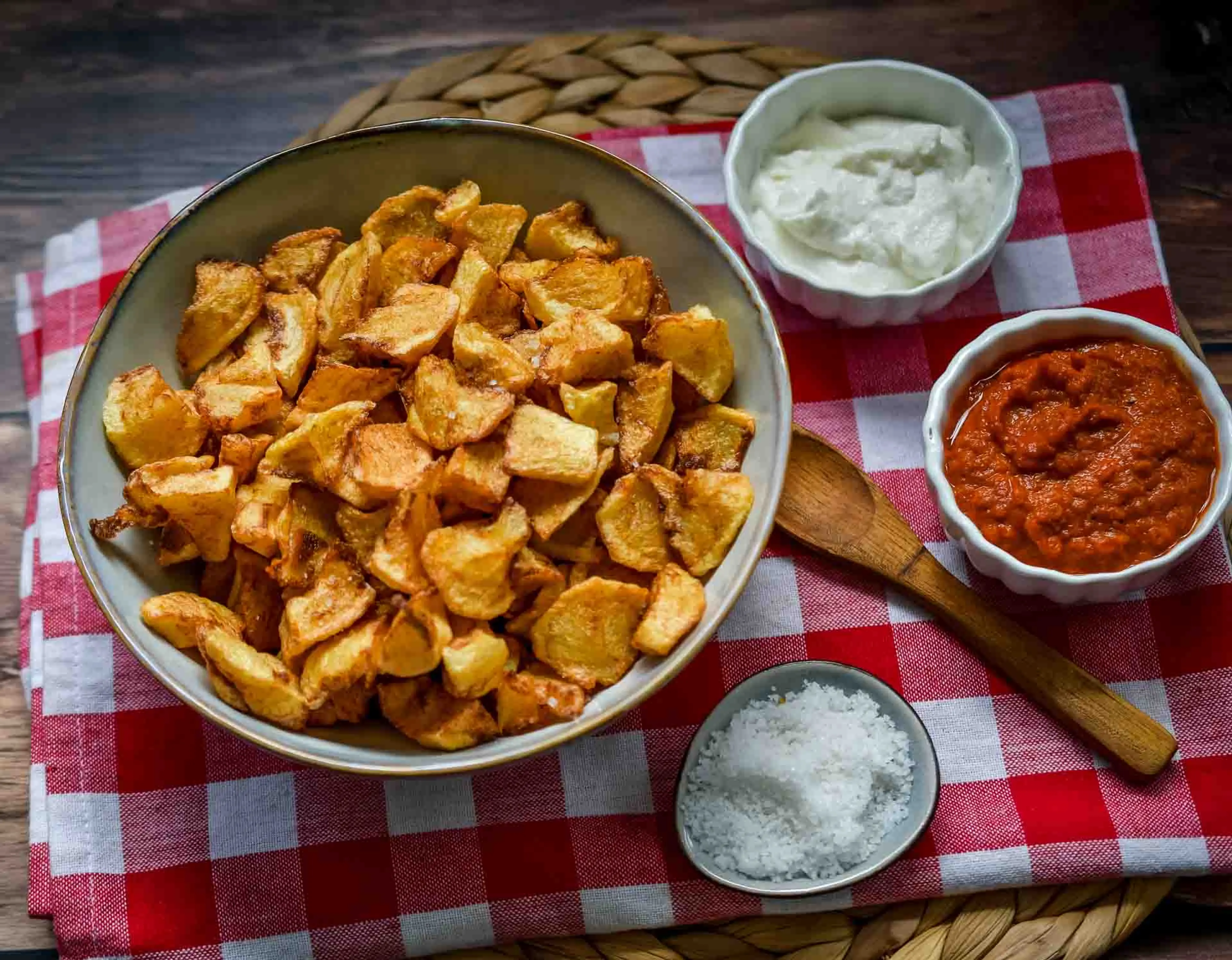 Patatas bravas Rezept