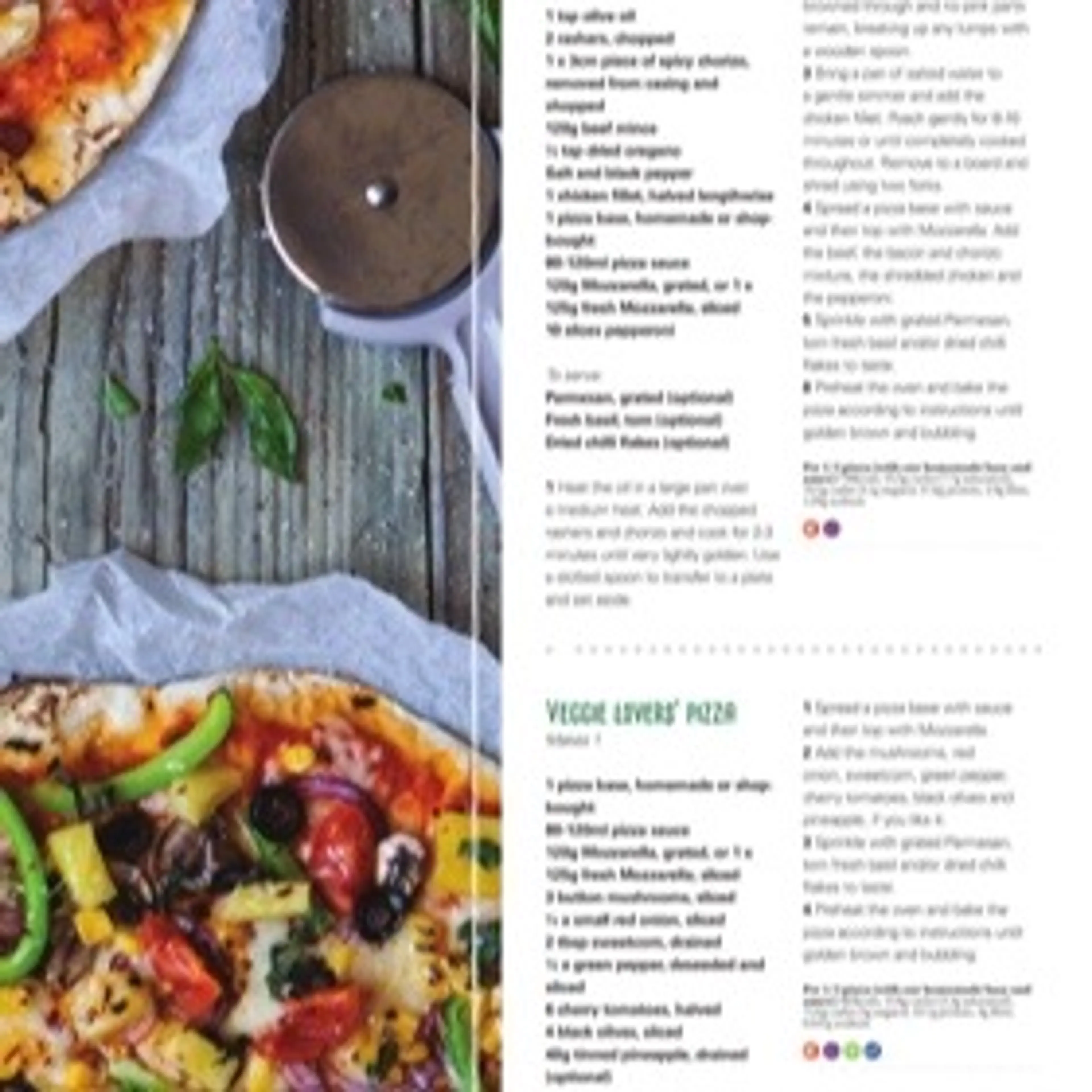VEGGIE LOVERS' PIZZA
