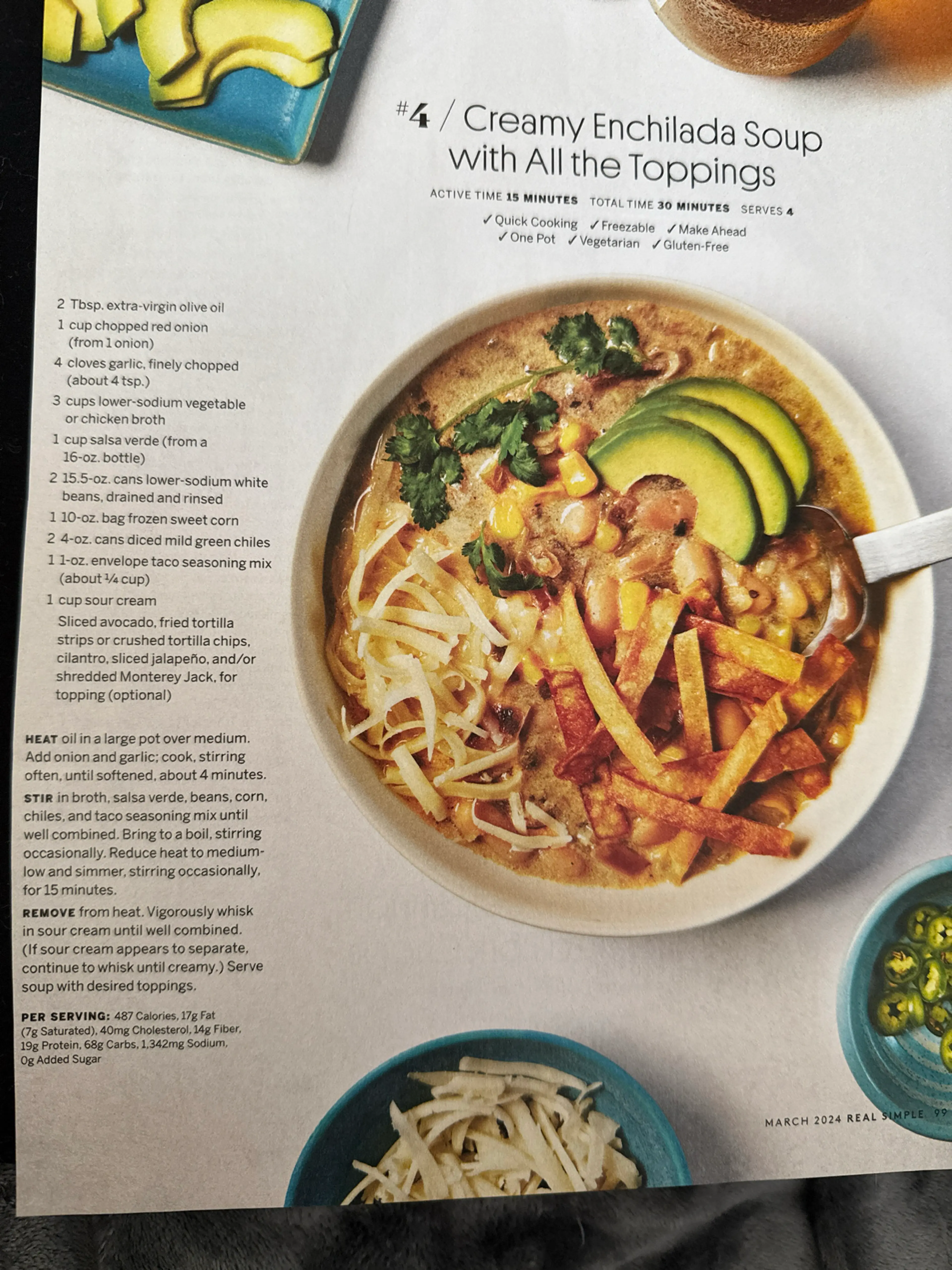 Creamy Enchilada Soup