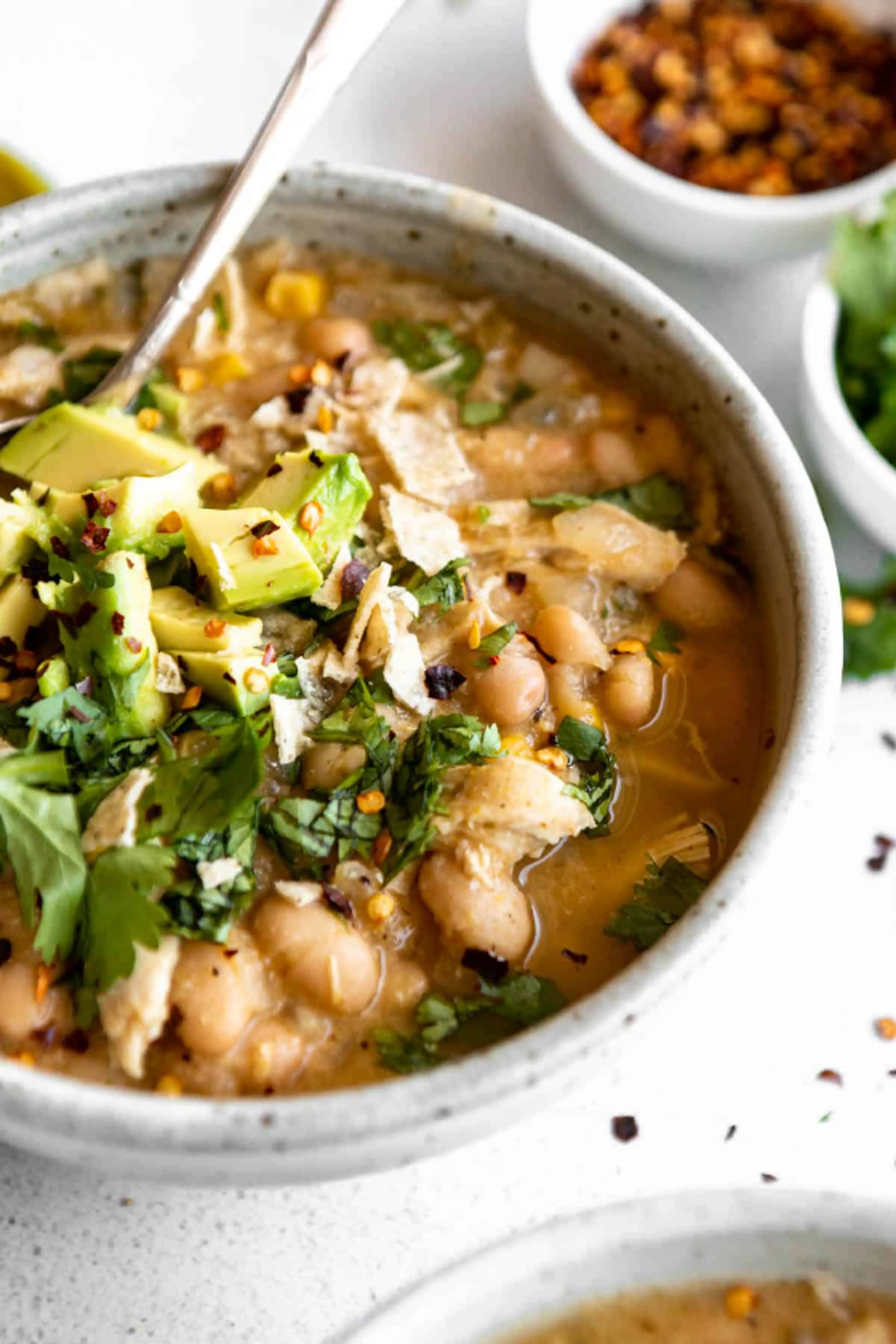 White Chicken & Bean Chili