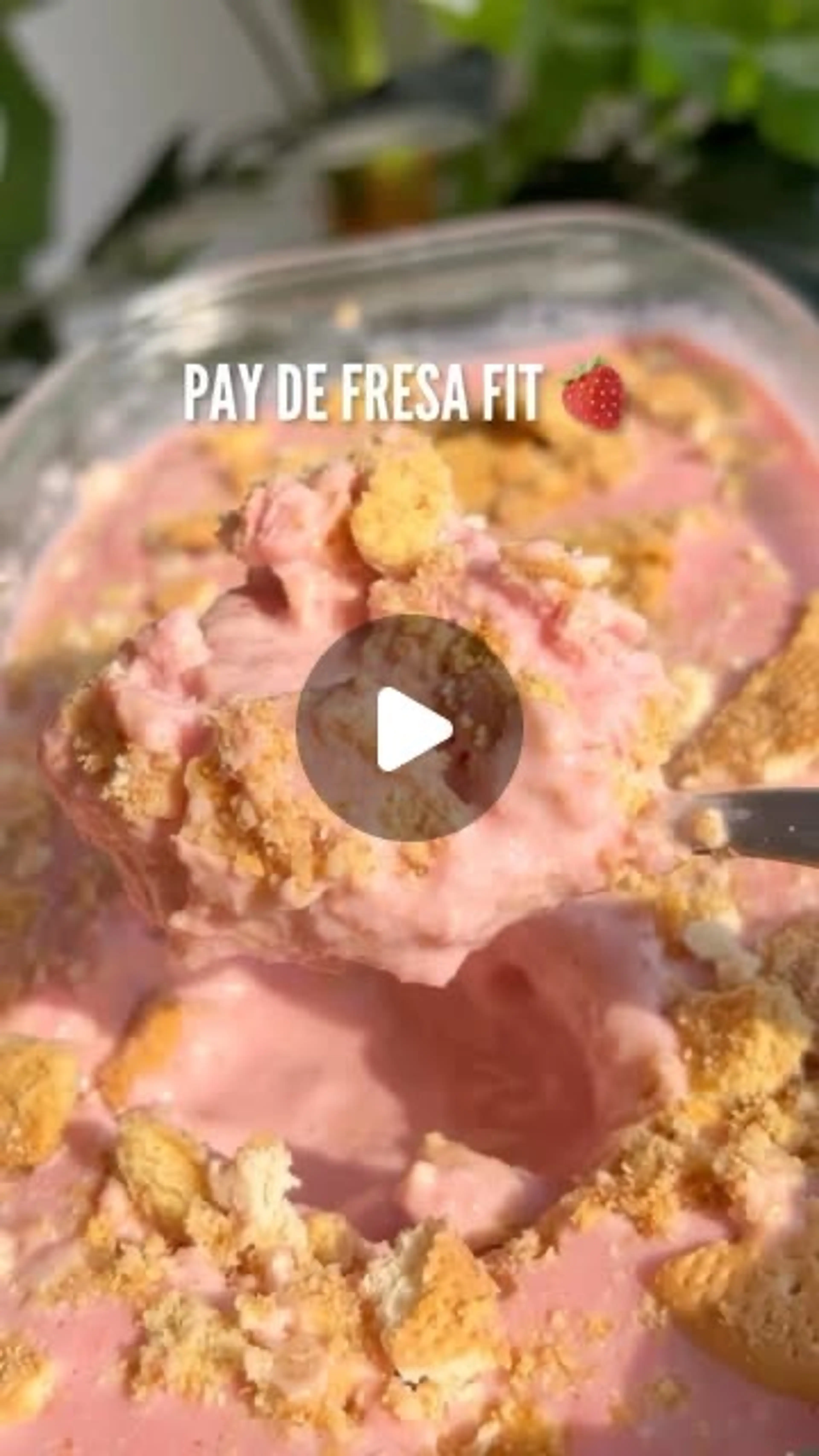 Pay De Fresa Fit