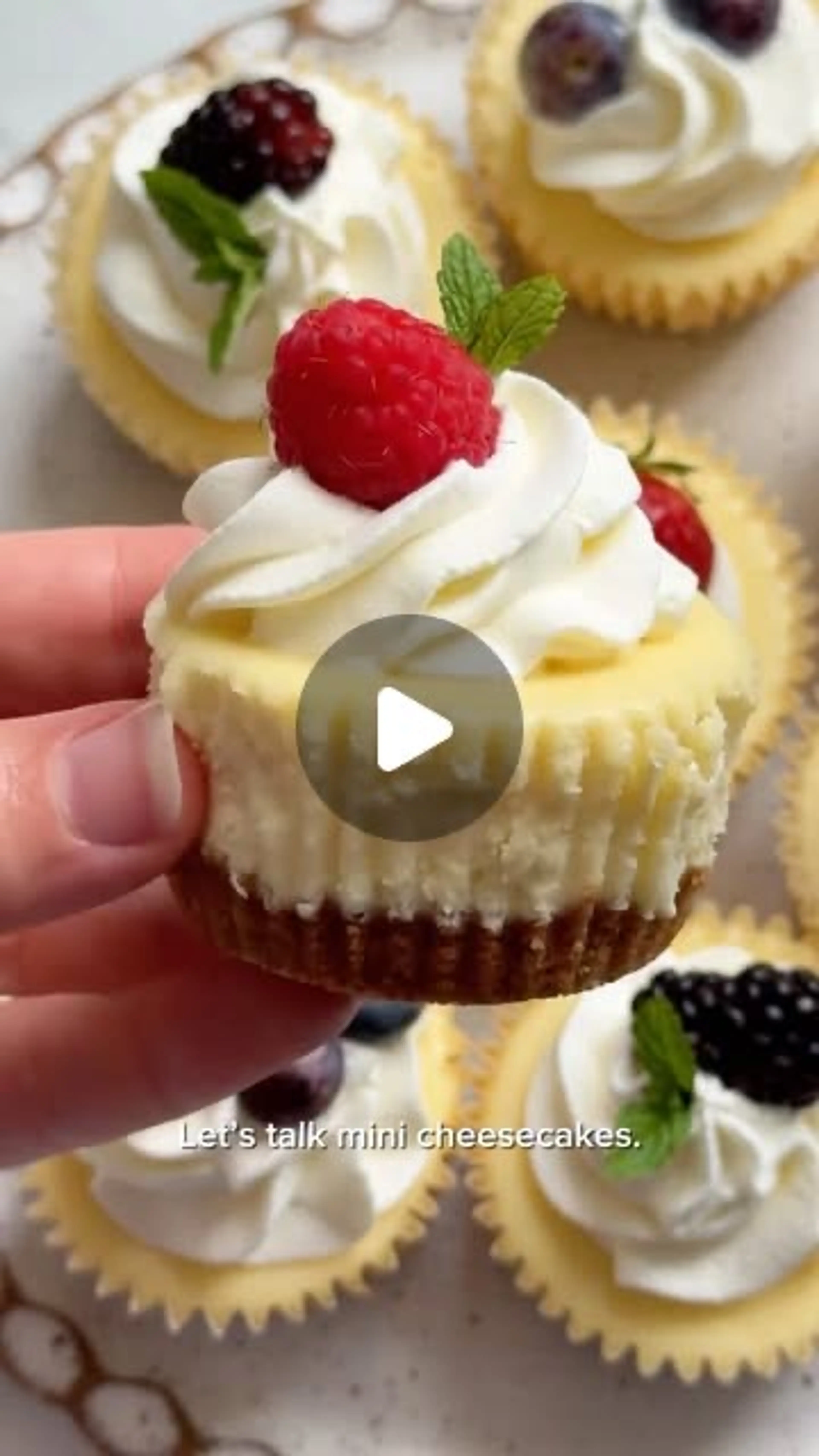 Individual Cheesecakes