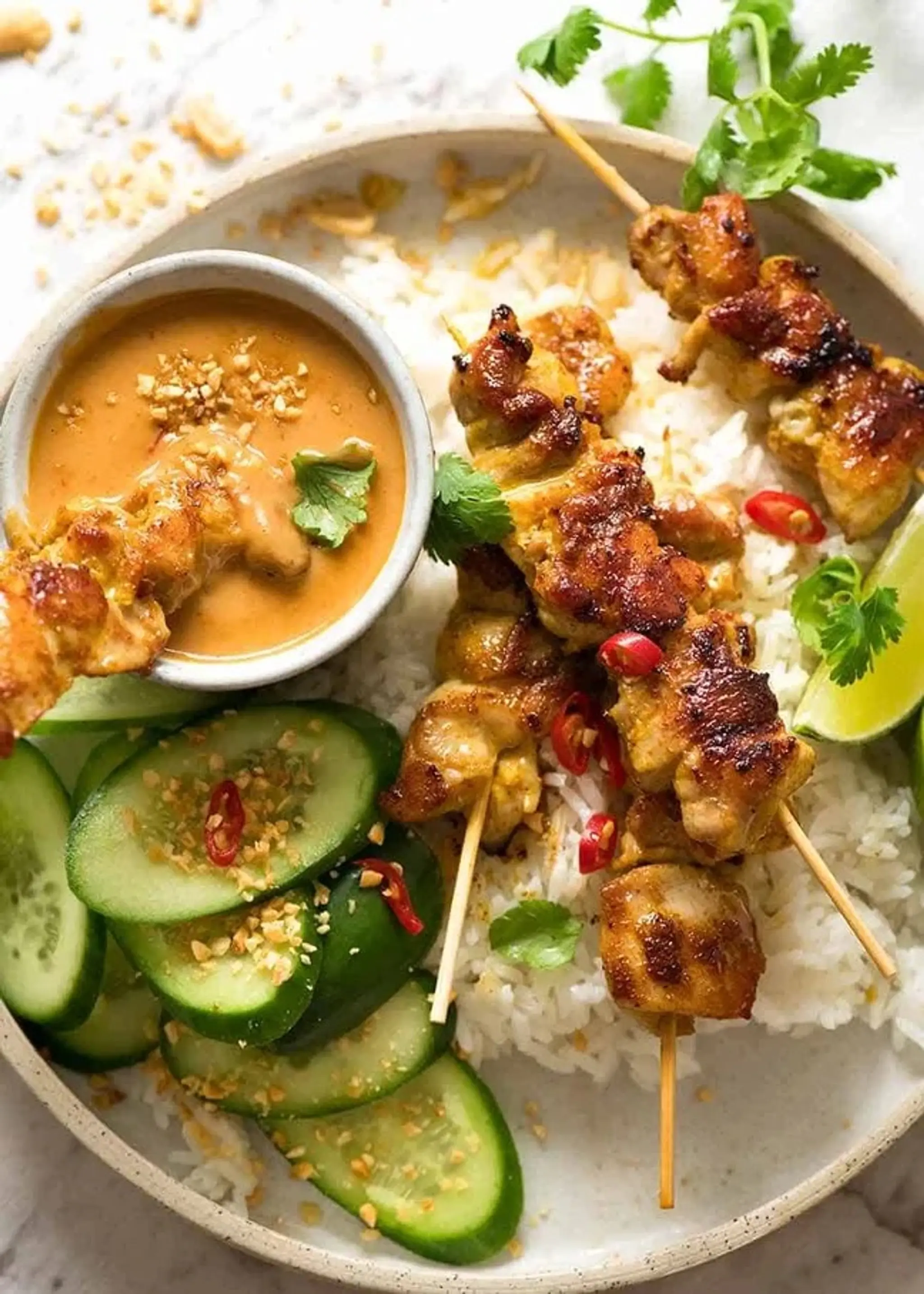 thai satay chicken