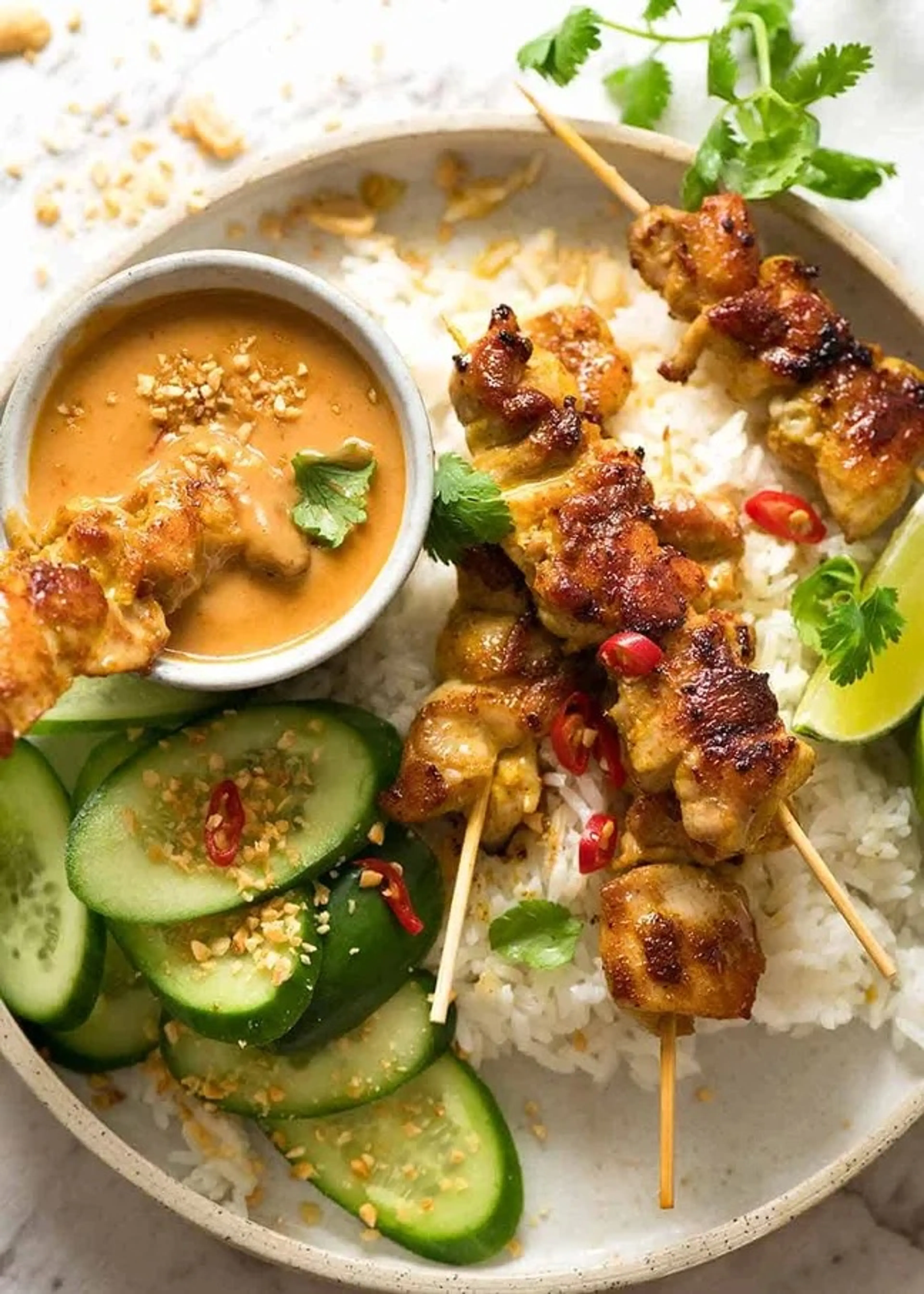 thai satay chicken