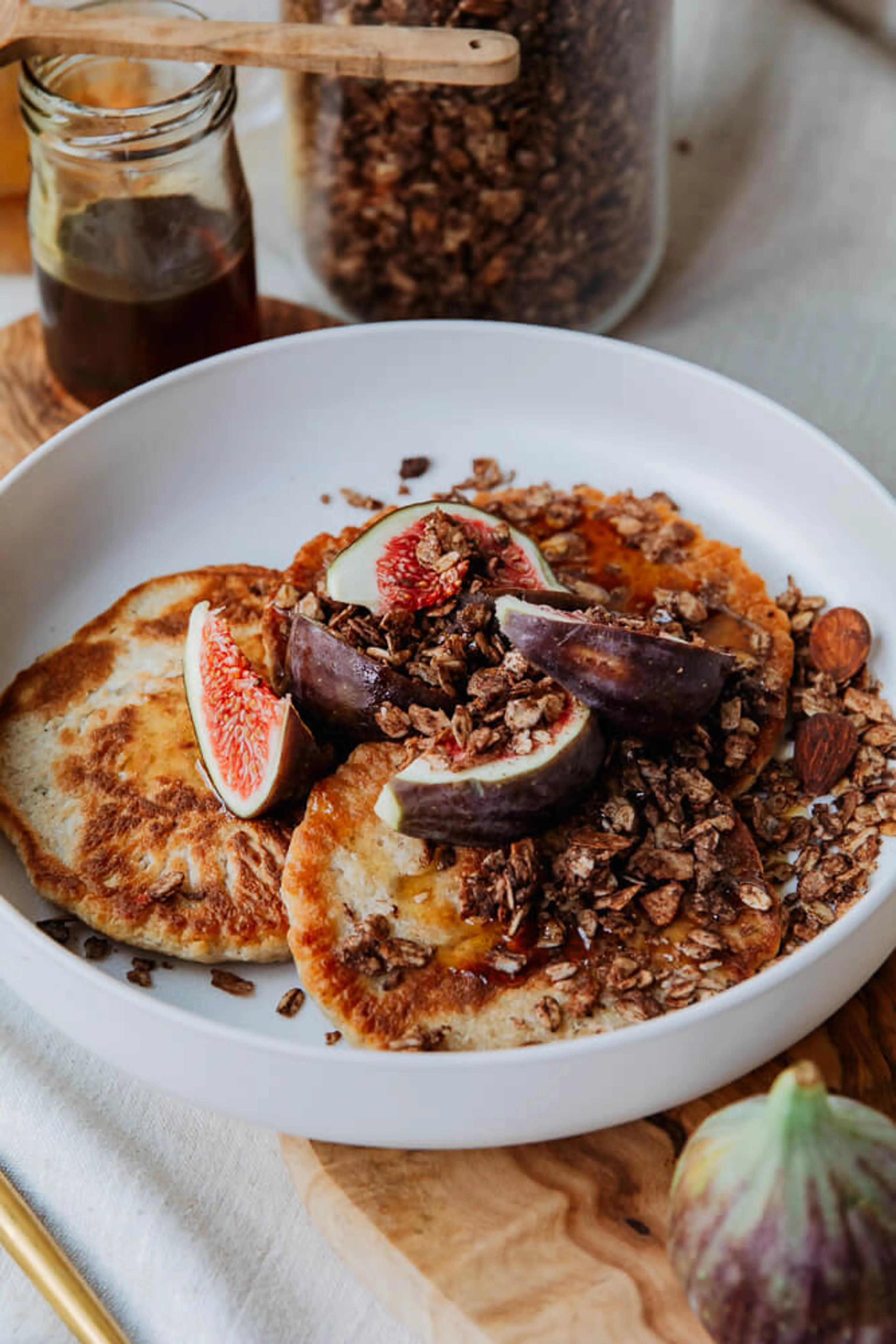 Gezonde havermoutpannenkoekjes