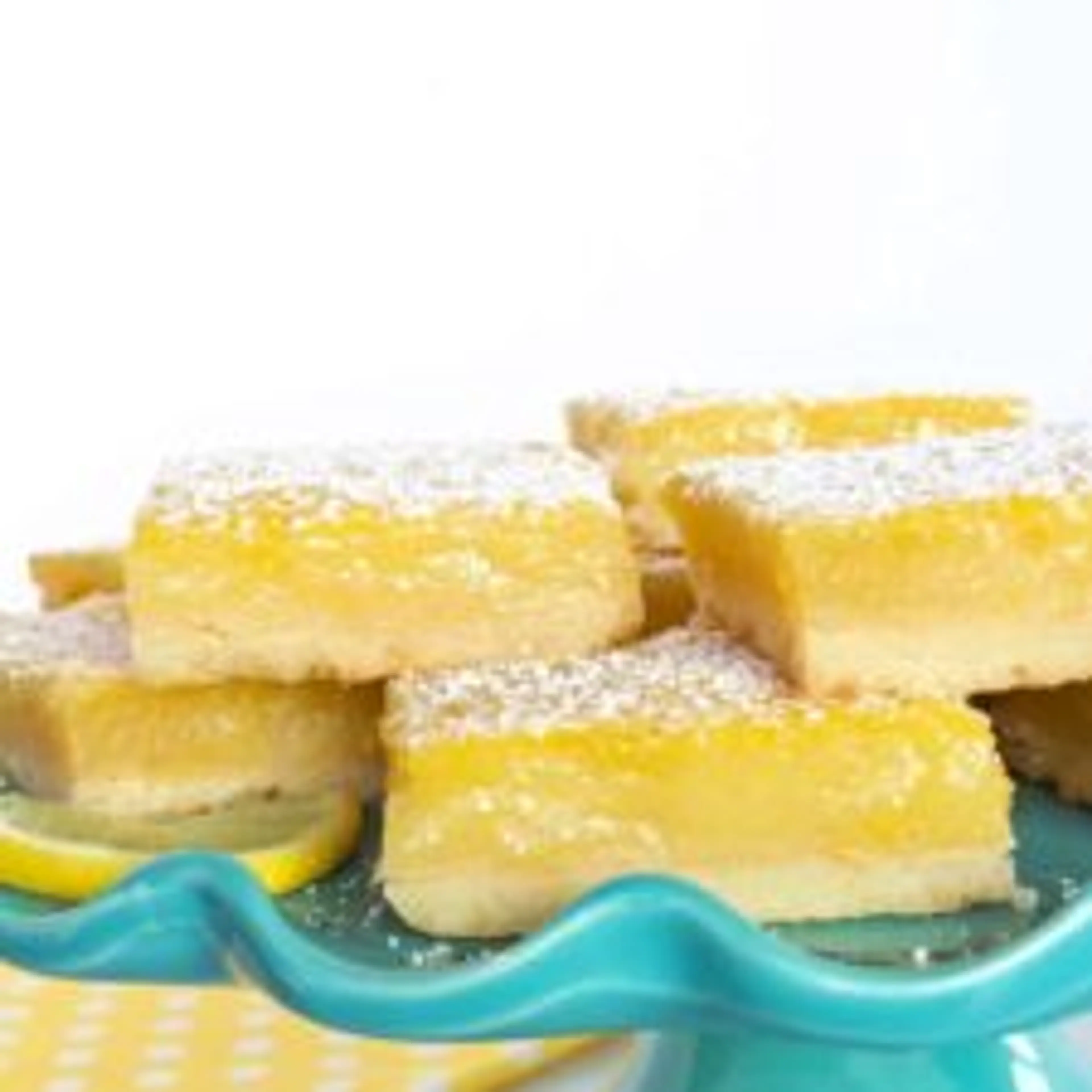 Lemon Bars with Tender Shortbread Crust