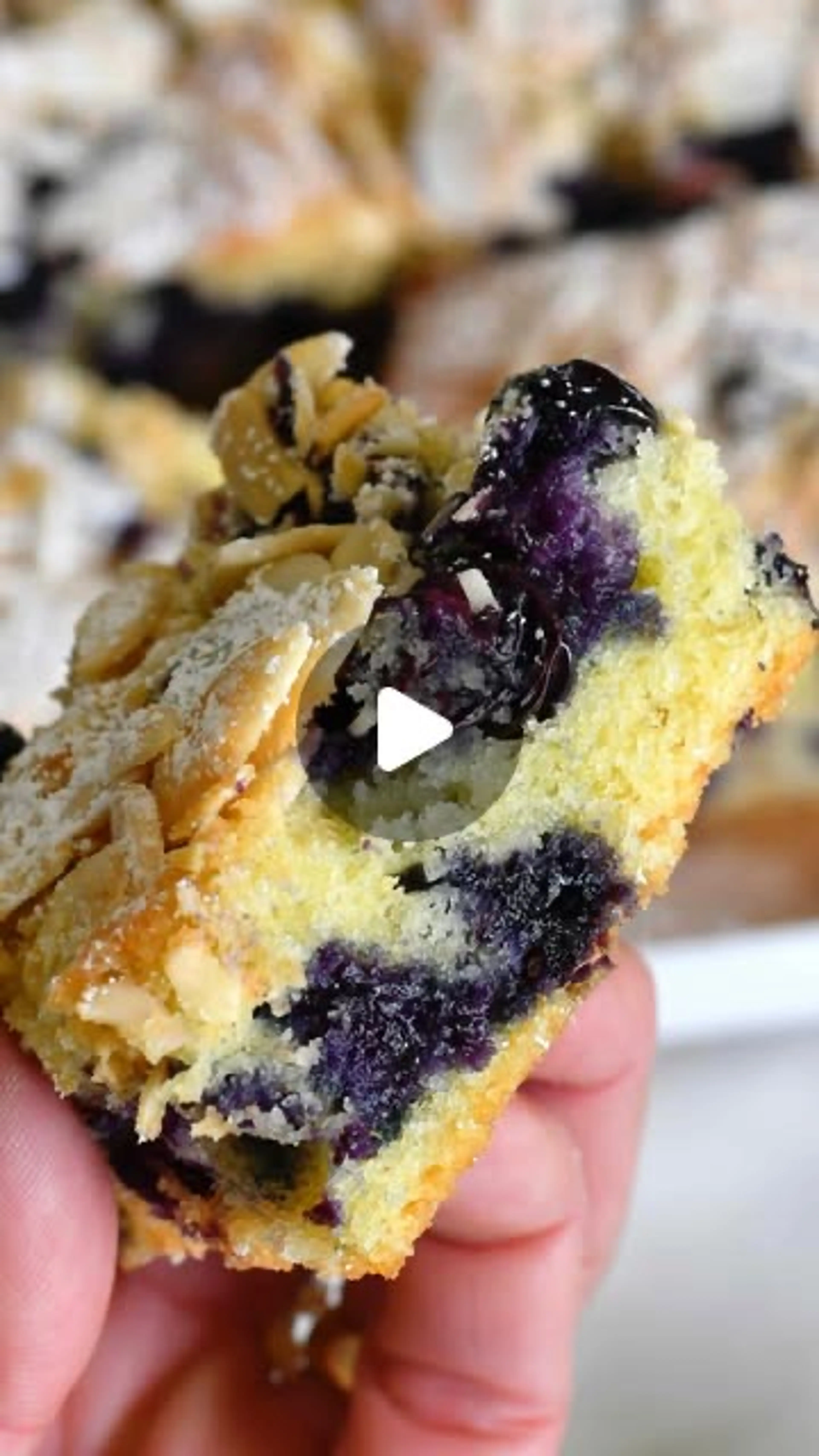Blueberry Almond Cake