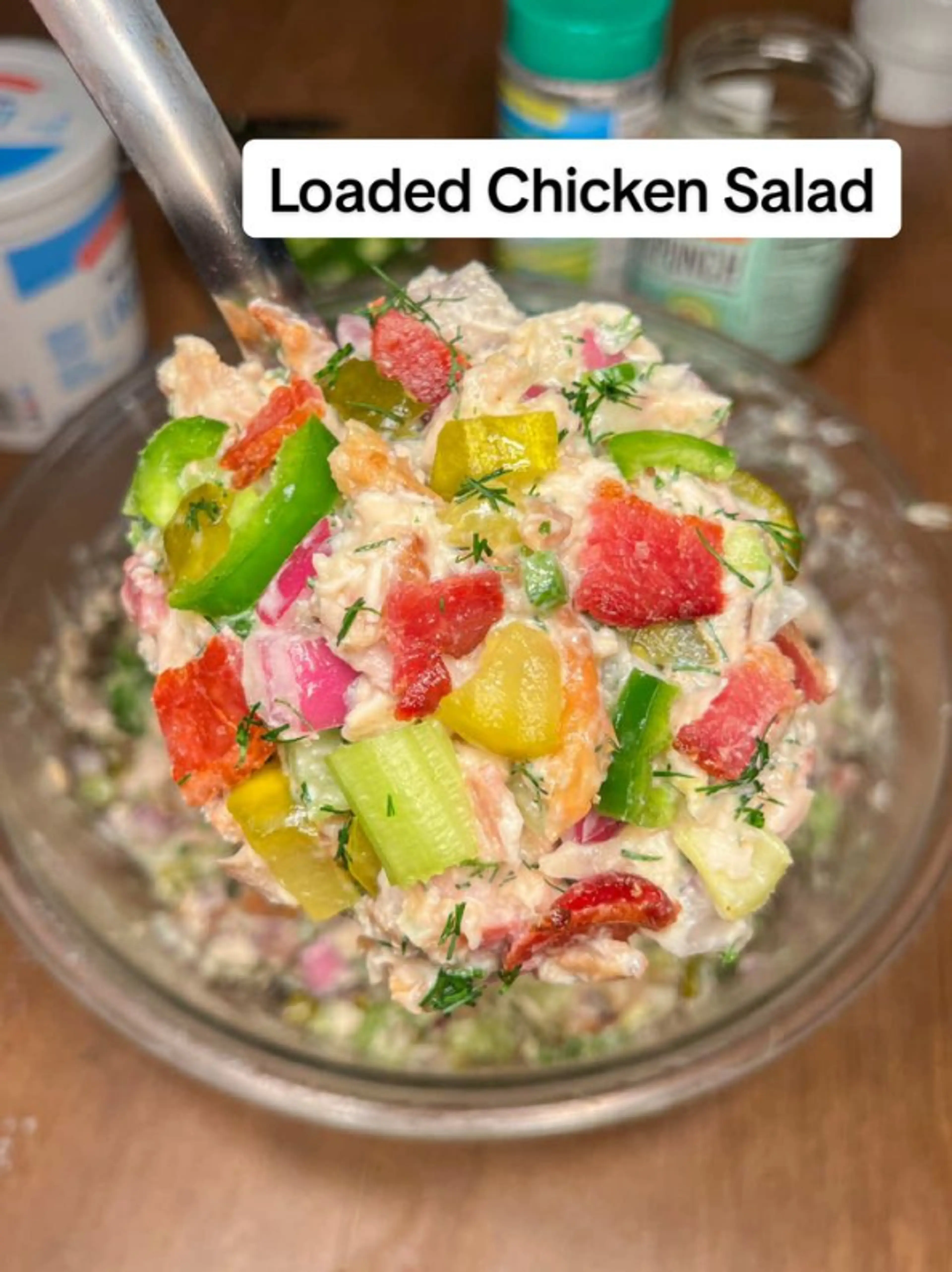 High Protein Chicken Salad