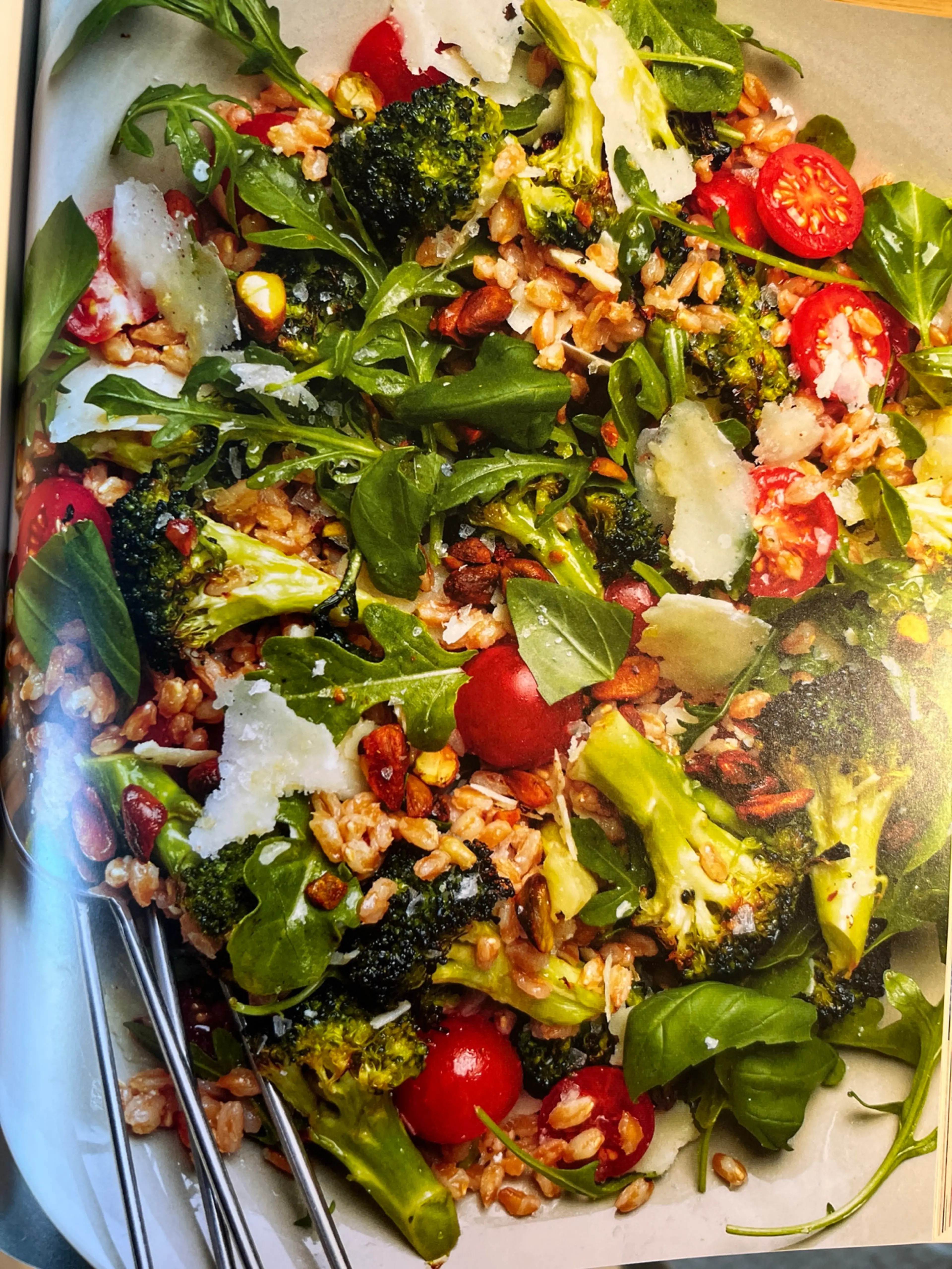 FARRO BROCCOLI SALAD