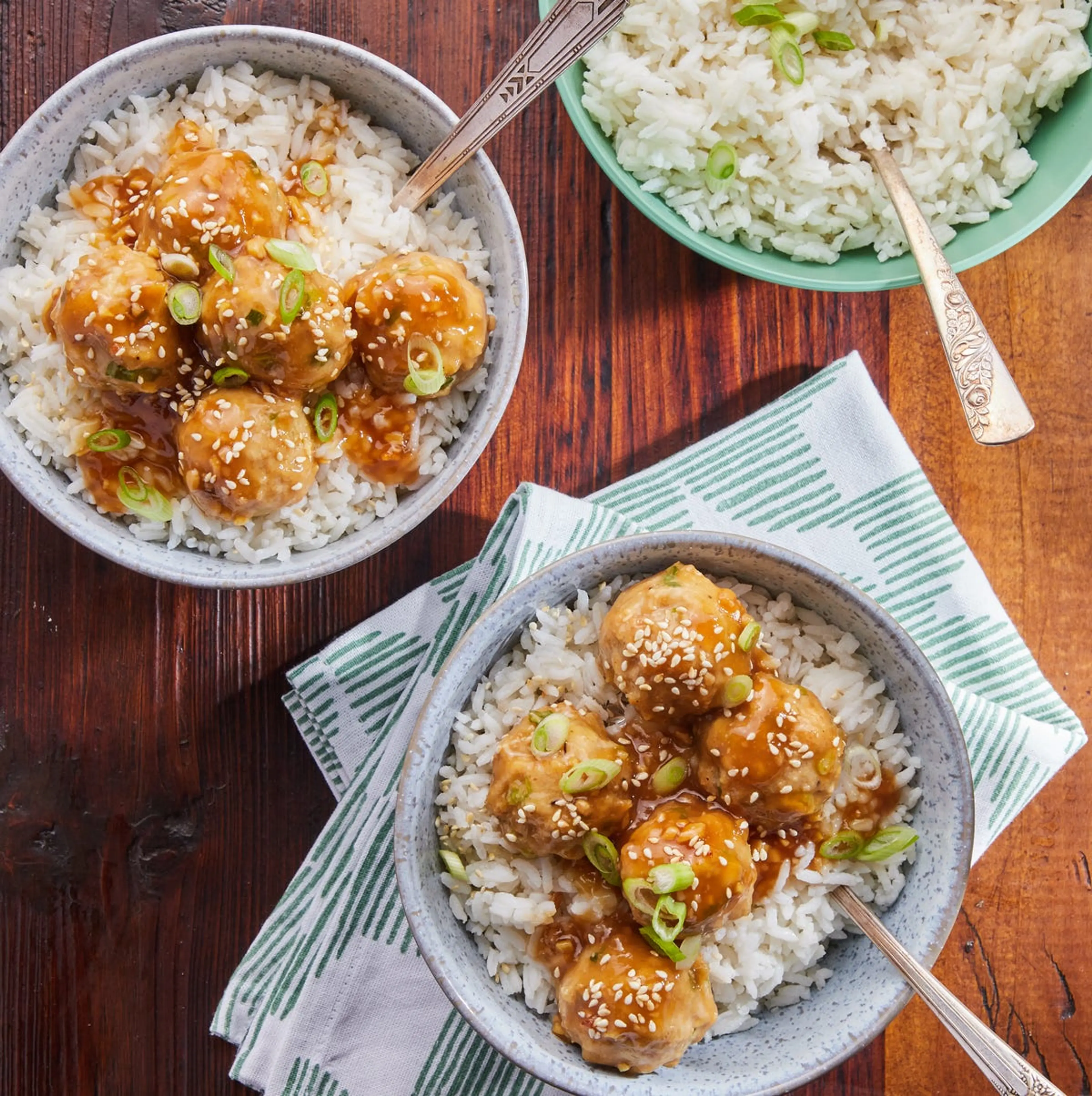 Sesame Chicken Meatballs