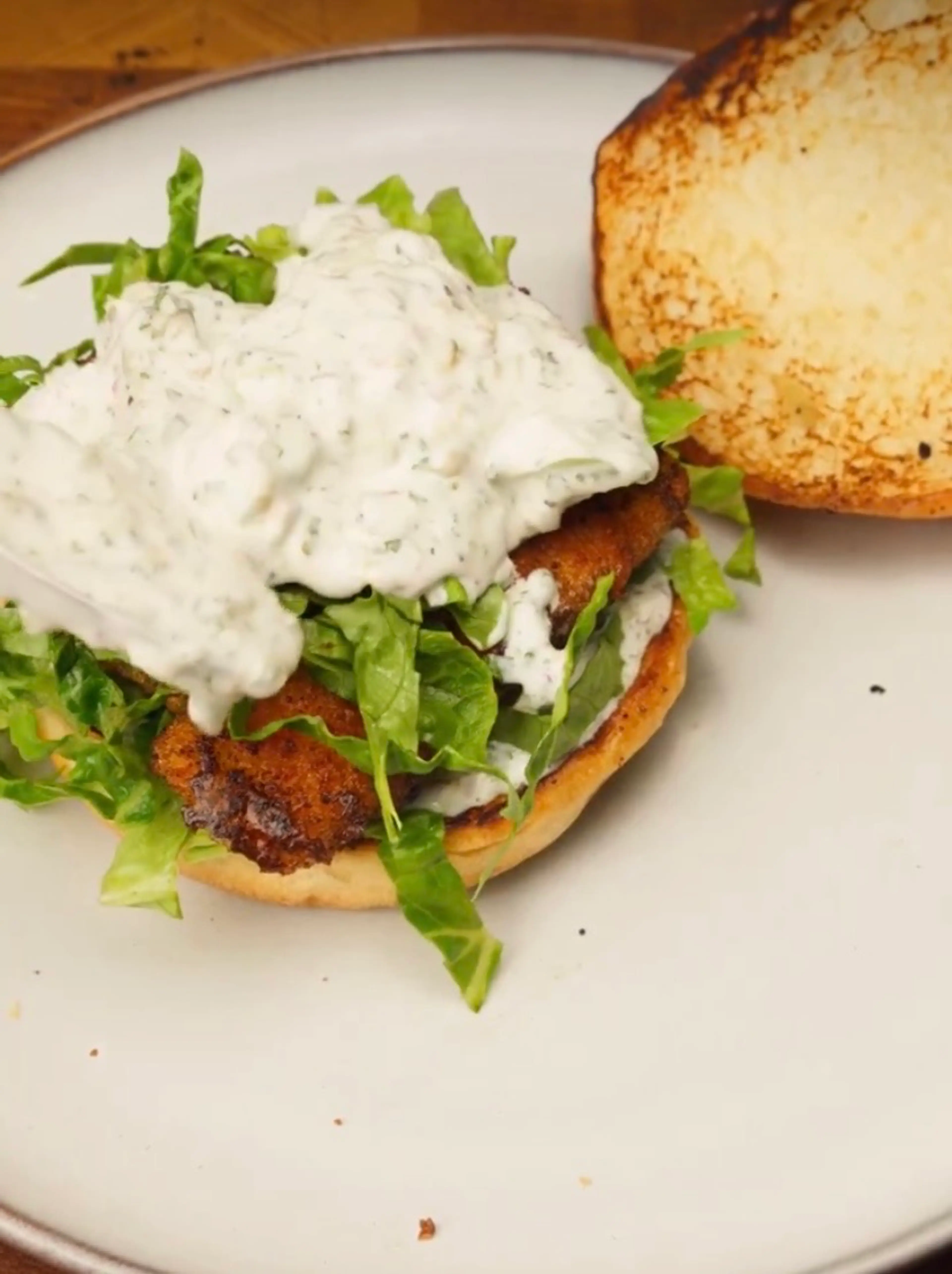 Fischstäbchen Burger