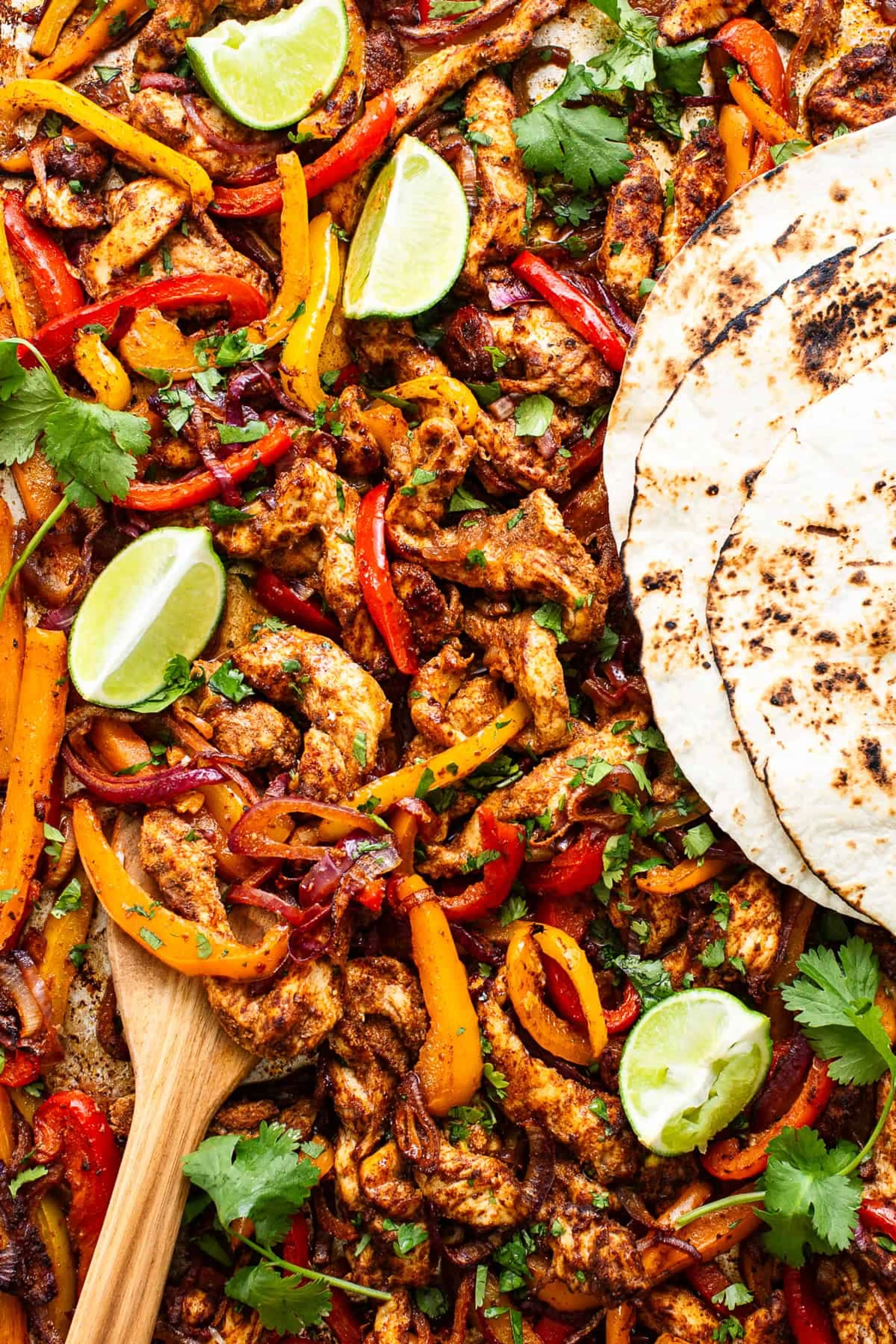 Sheet Pan Chicken Fajitas