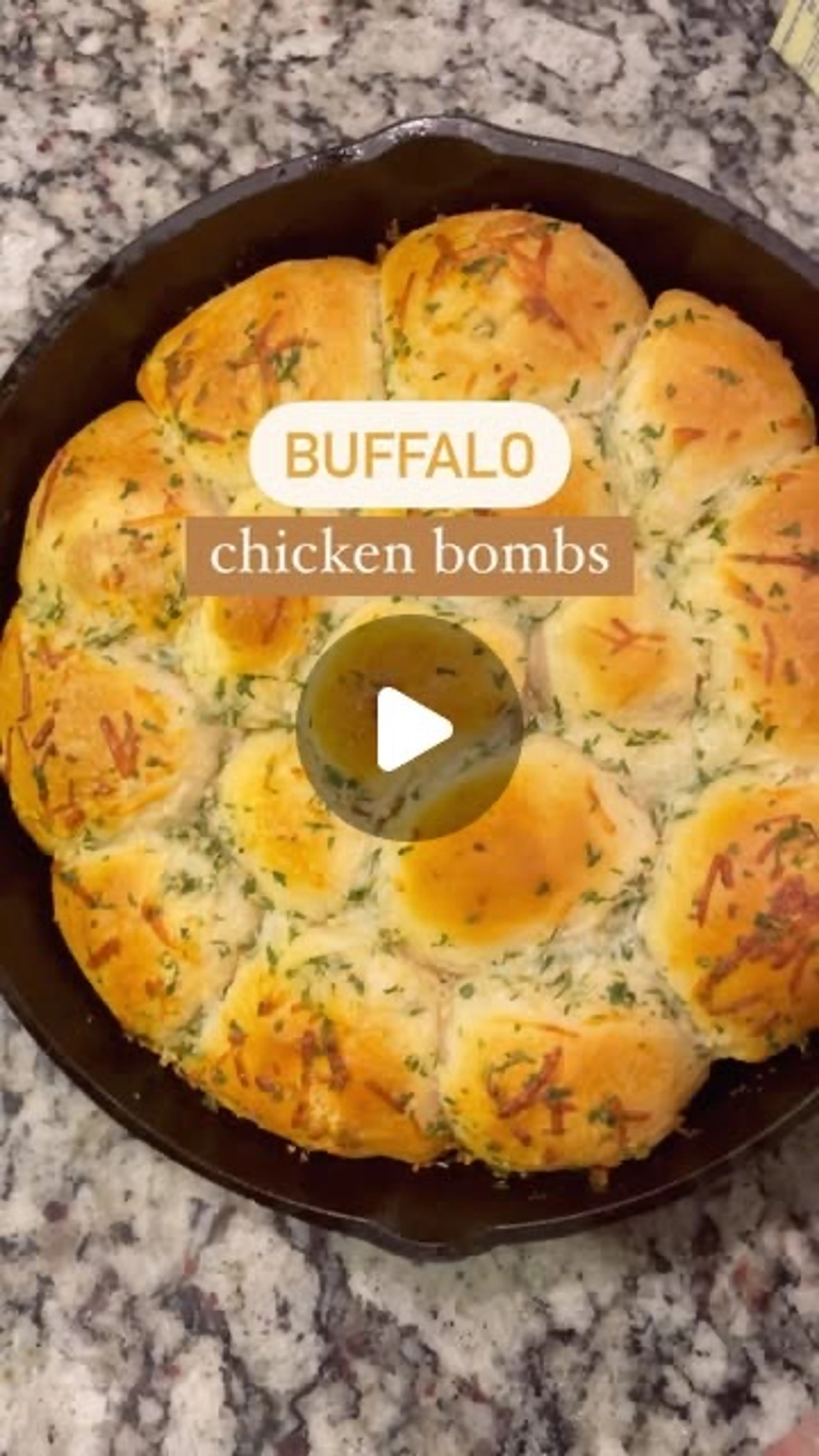 Buffalo Chicken Bombs