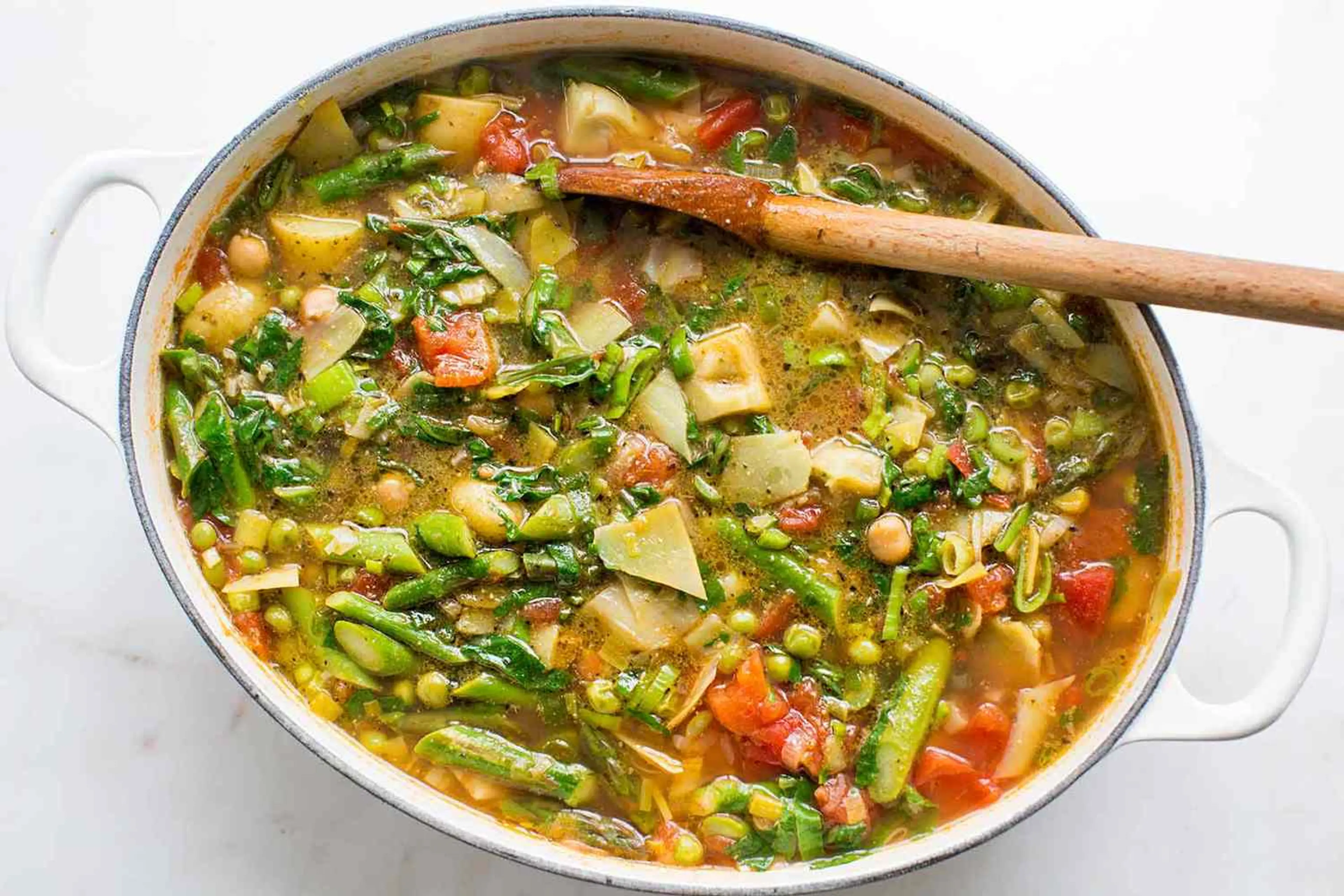 Spring Minestrone Soup