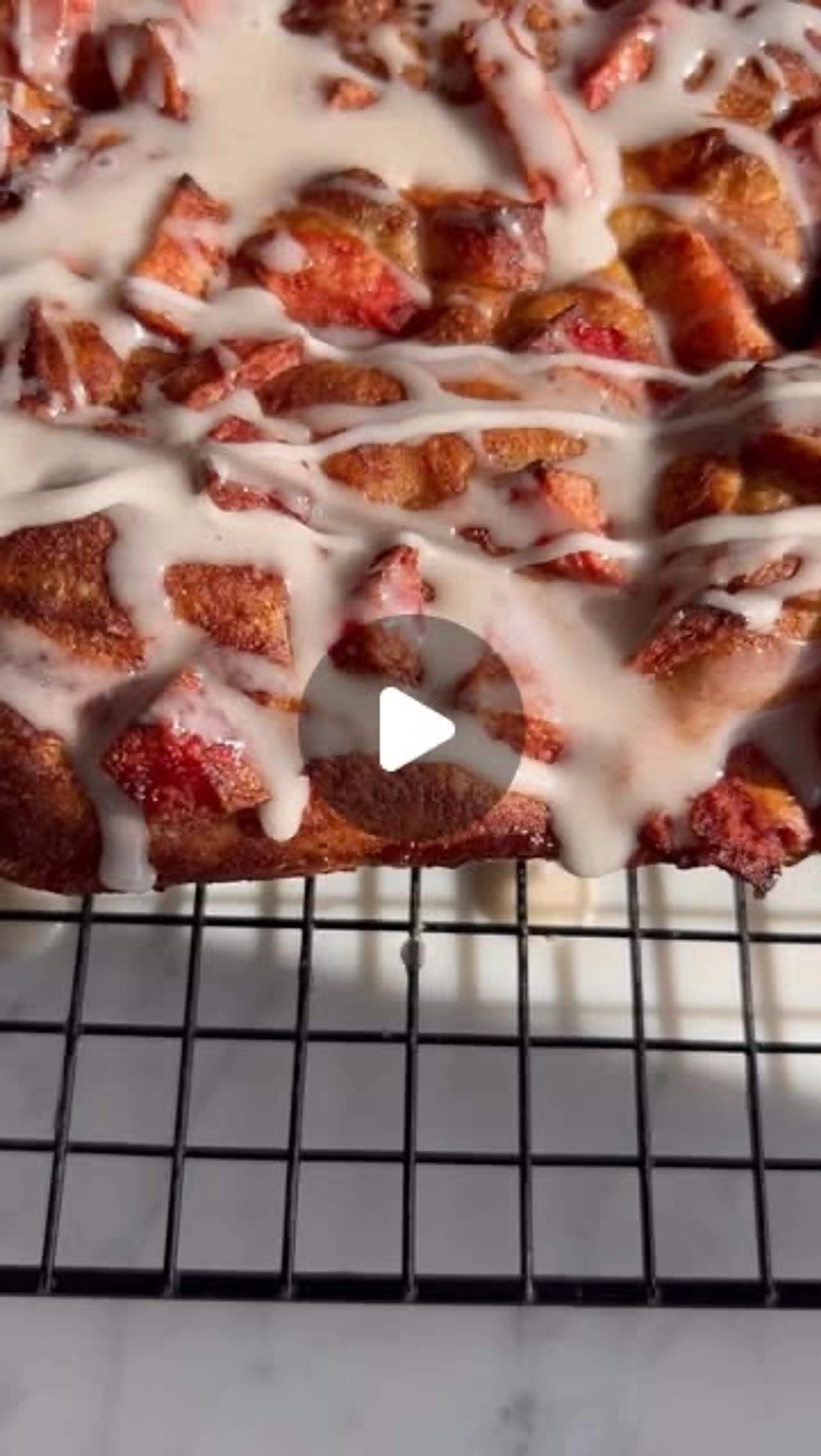 Tear and Share Apple Fritter Focaccia