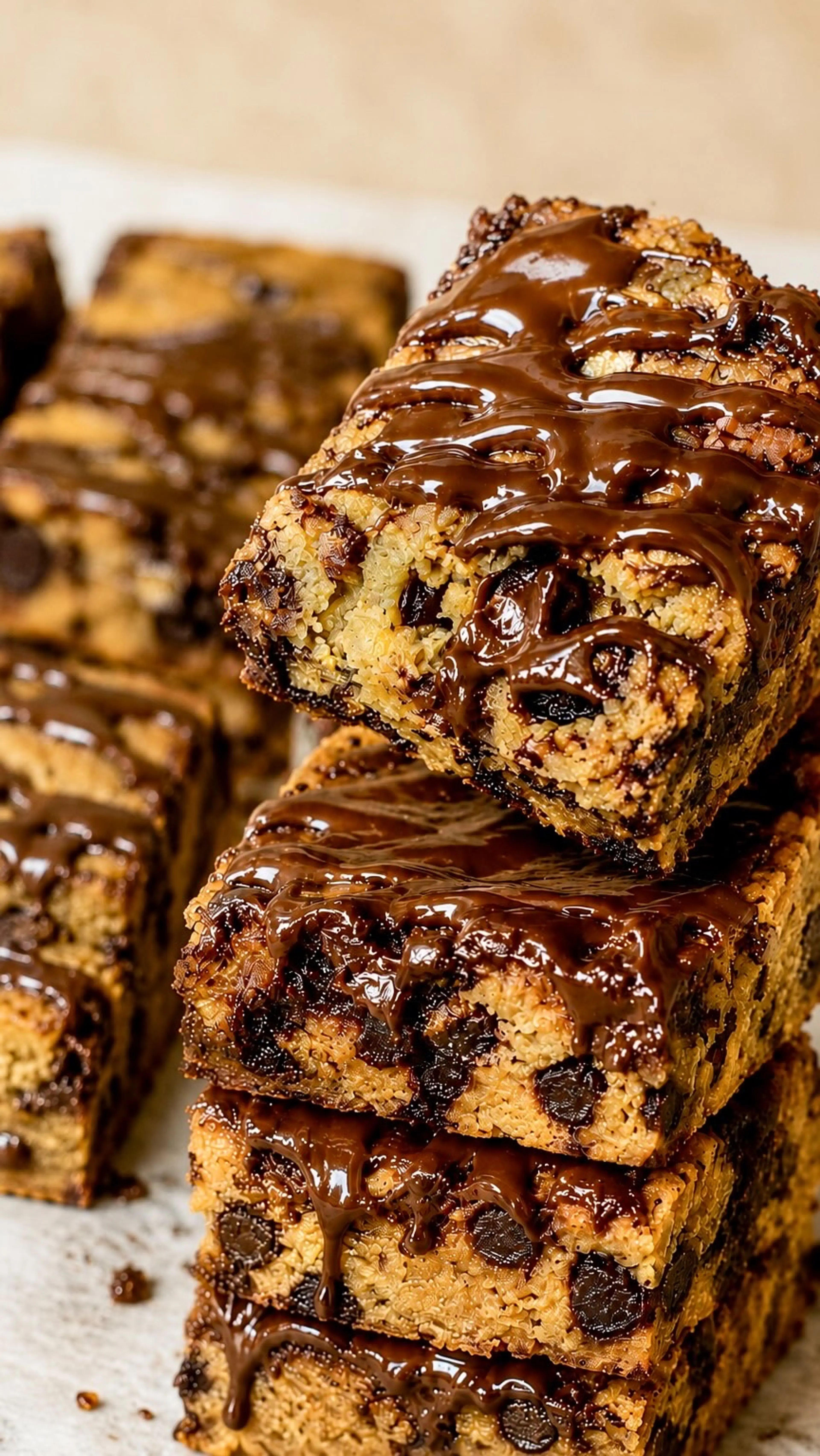 Viral Peanut Butter Chickpea Blondies