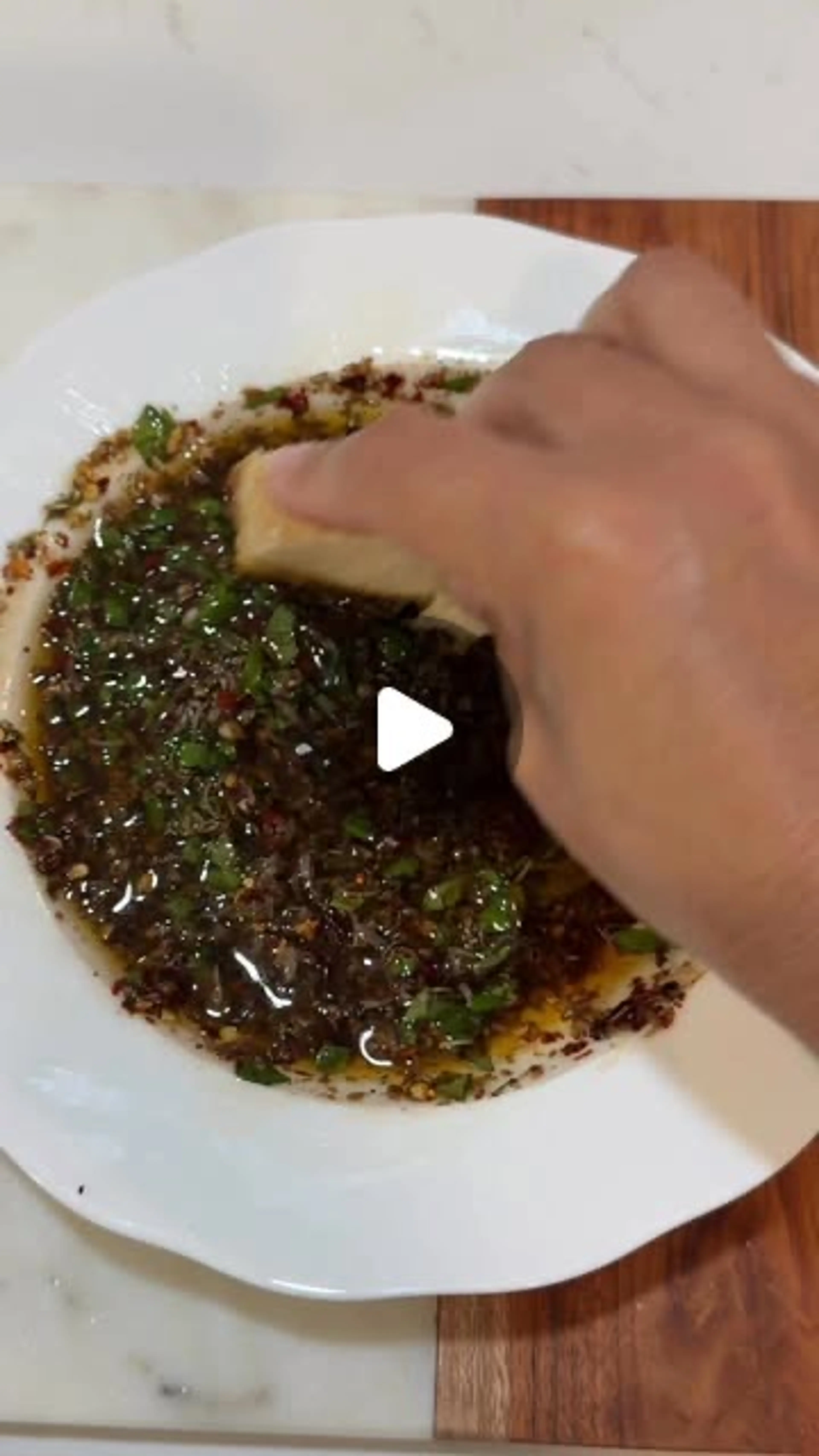 Bread Dipping Oil at Home