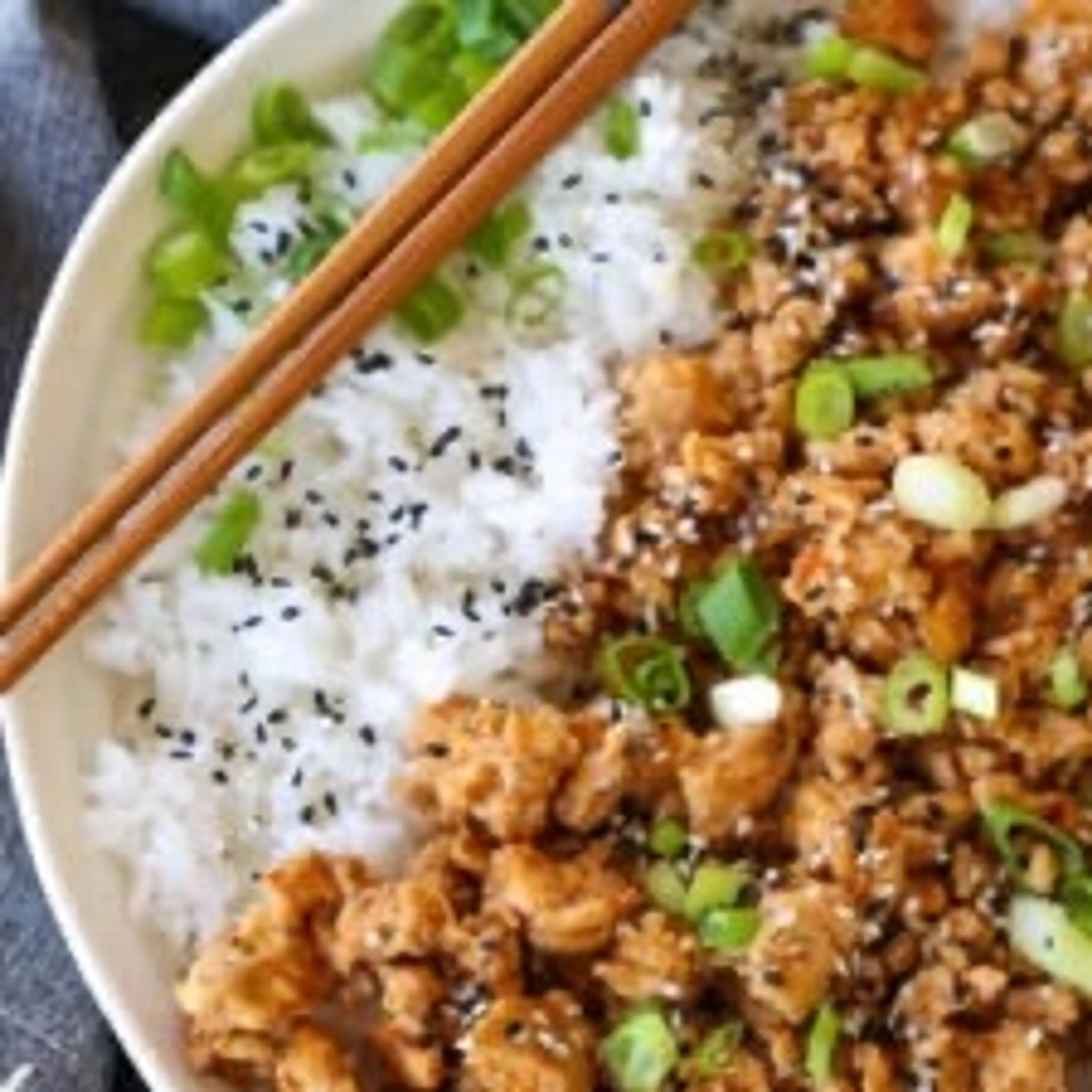Sesame Ground Chicken