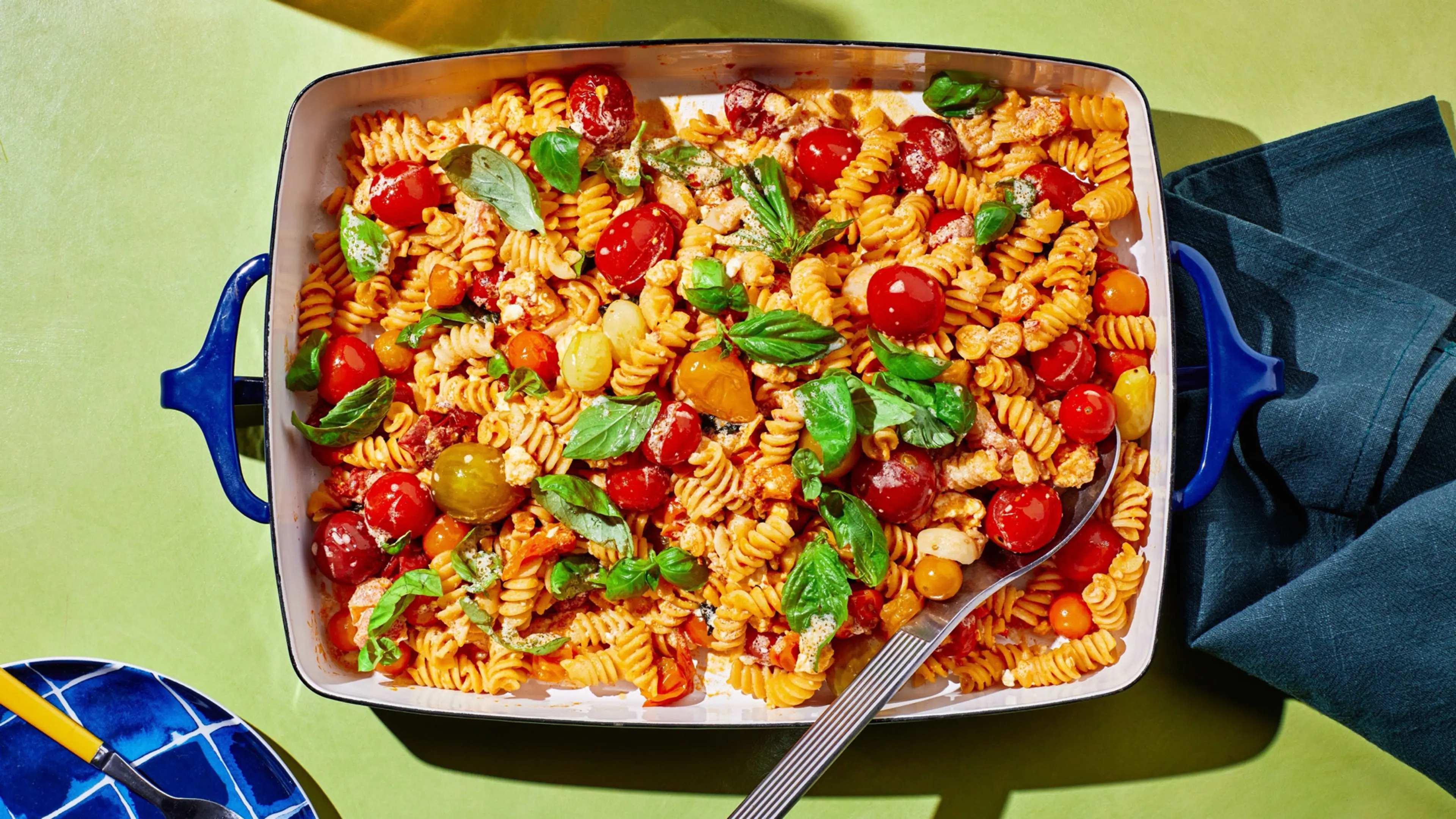 Baked Tomato Feta Pasta