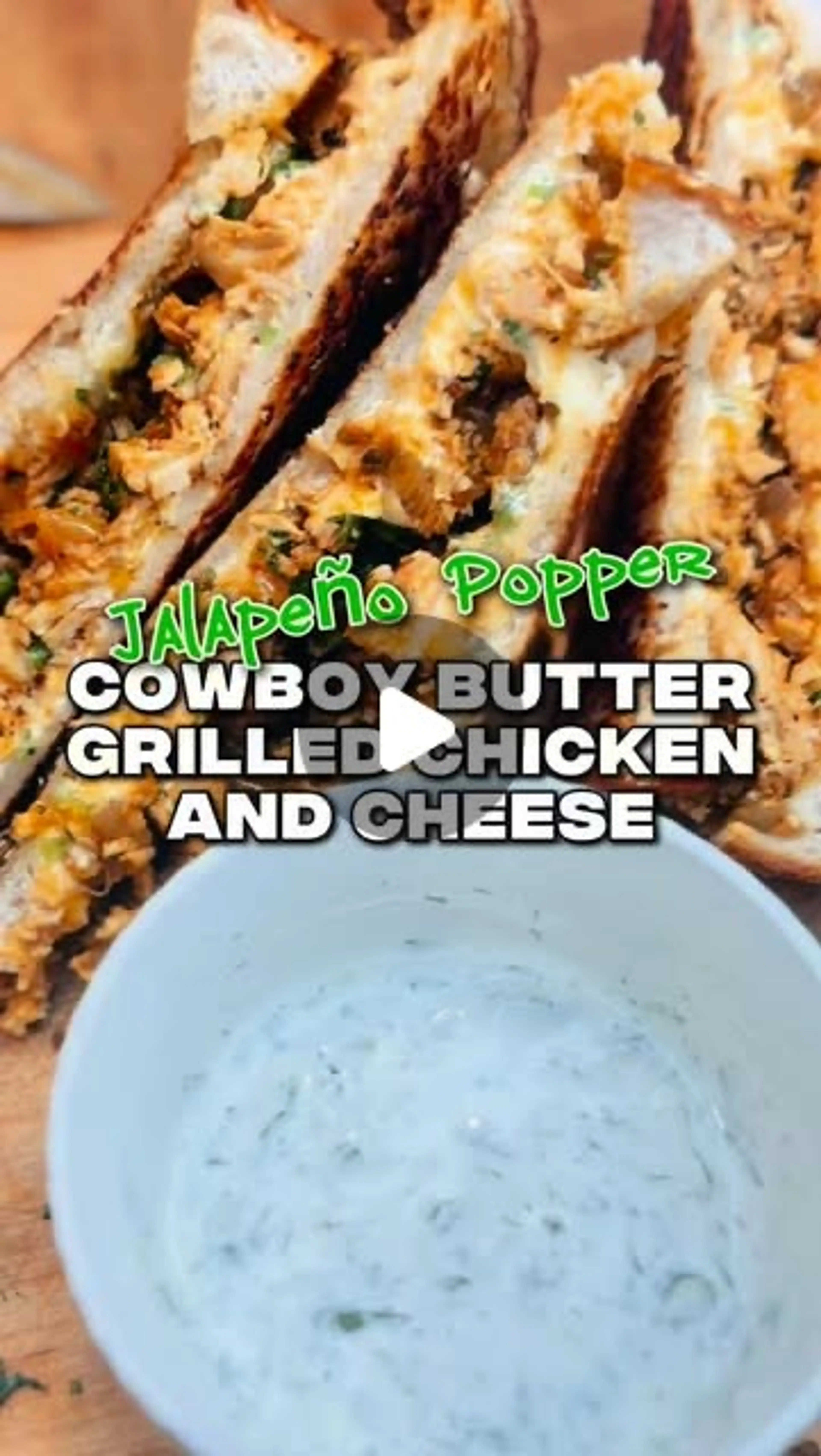Jalapeño Popper Grilled Chicken and Cheese Recipe