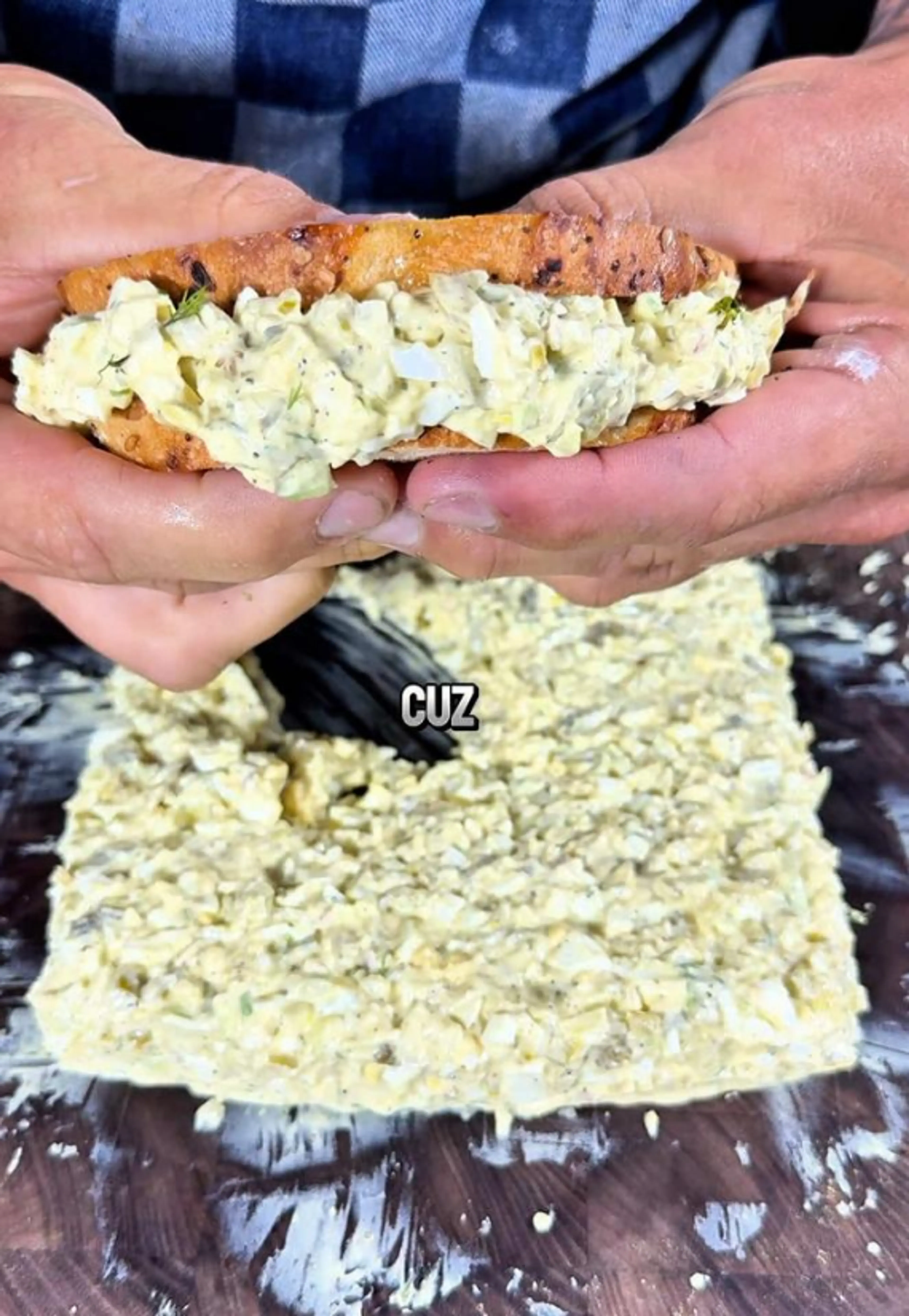 Spicy Dill Pickle Egg Salad