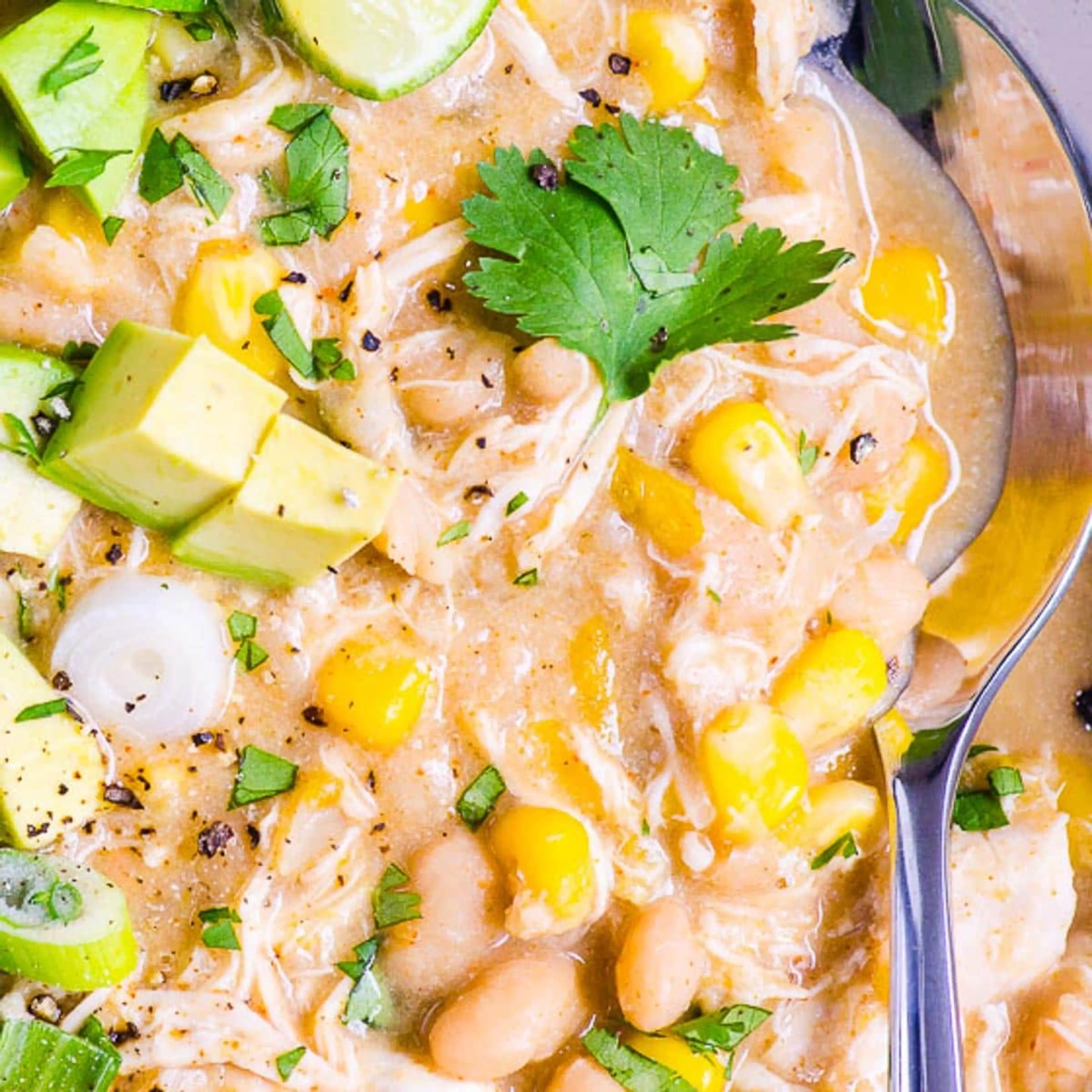 Instant Pot White Chicken Chili