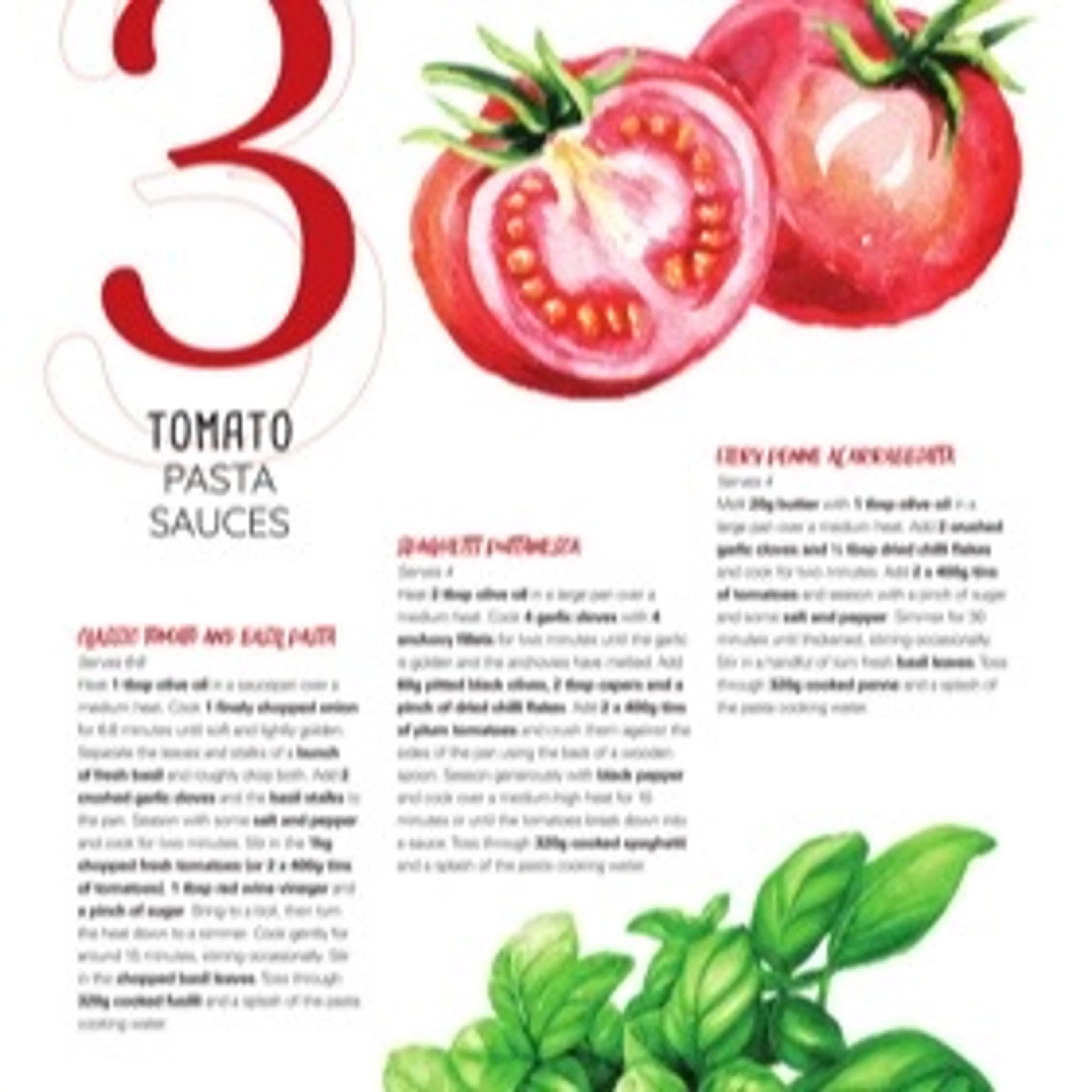 Tomato Pasta Sauces