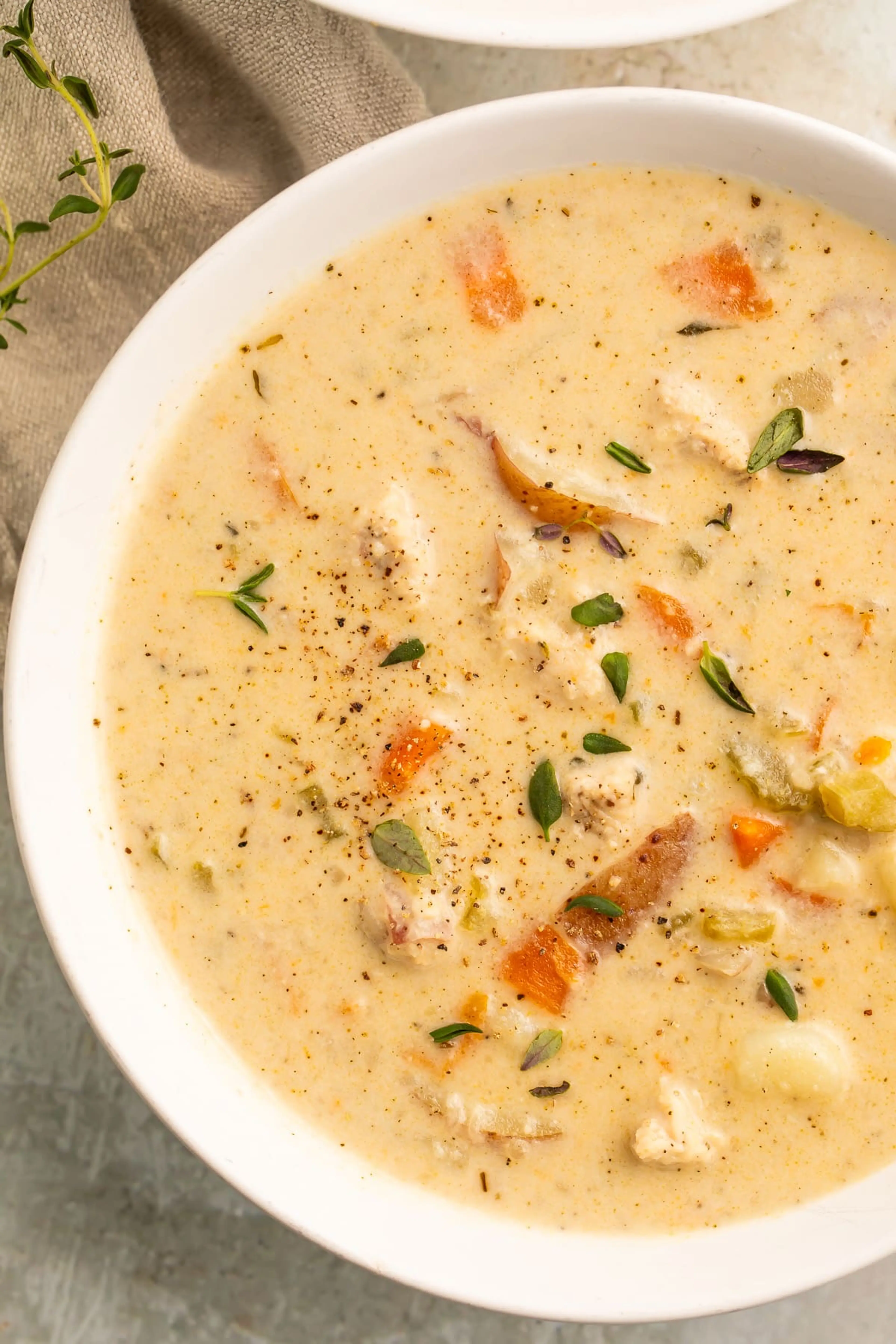 Instant Pot Chicken Pot Pie Soup