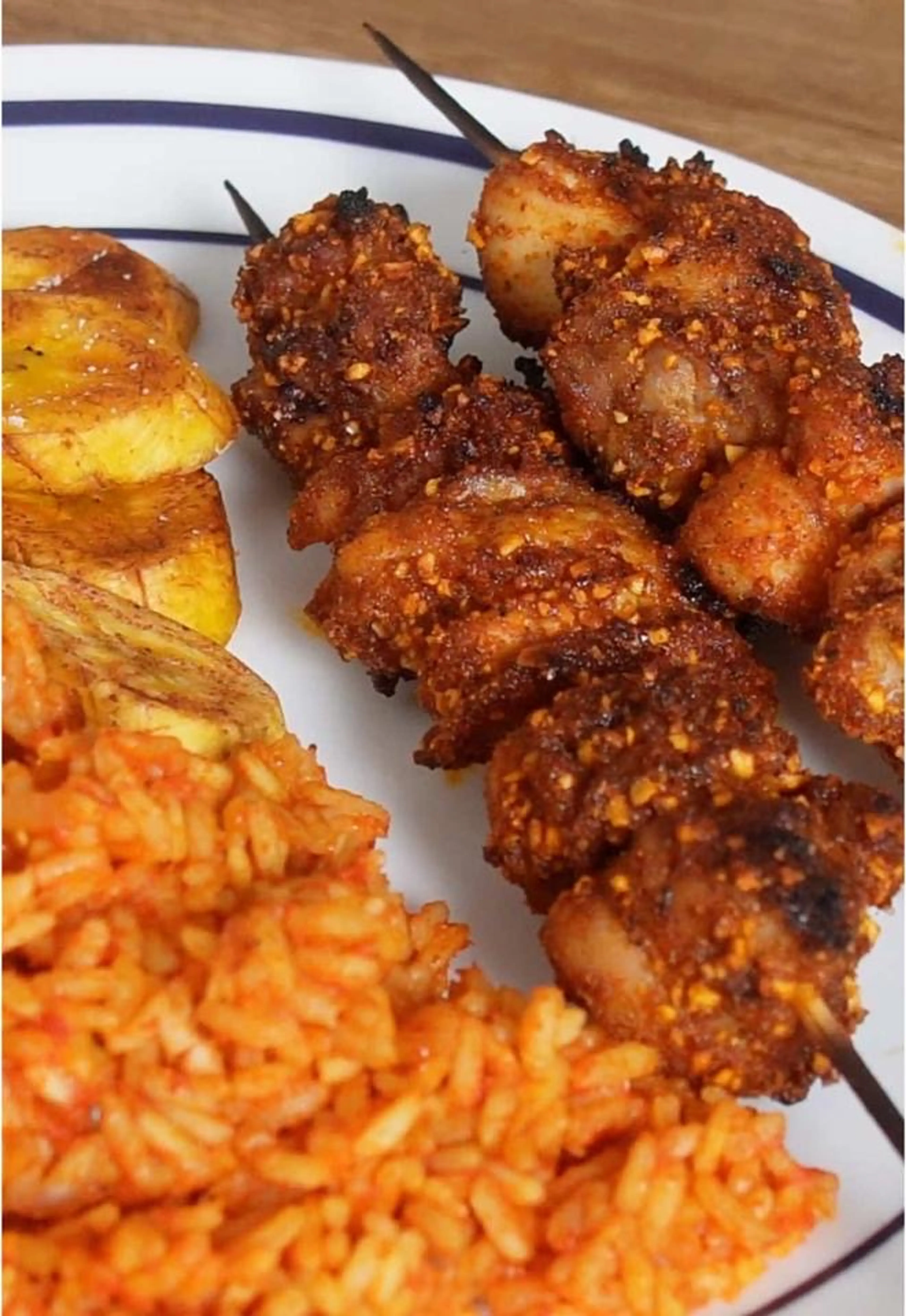 Nigerian Chicken Skewers