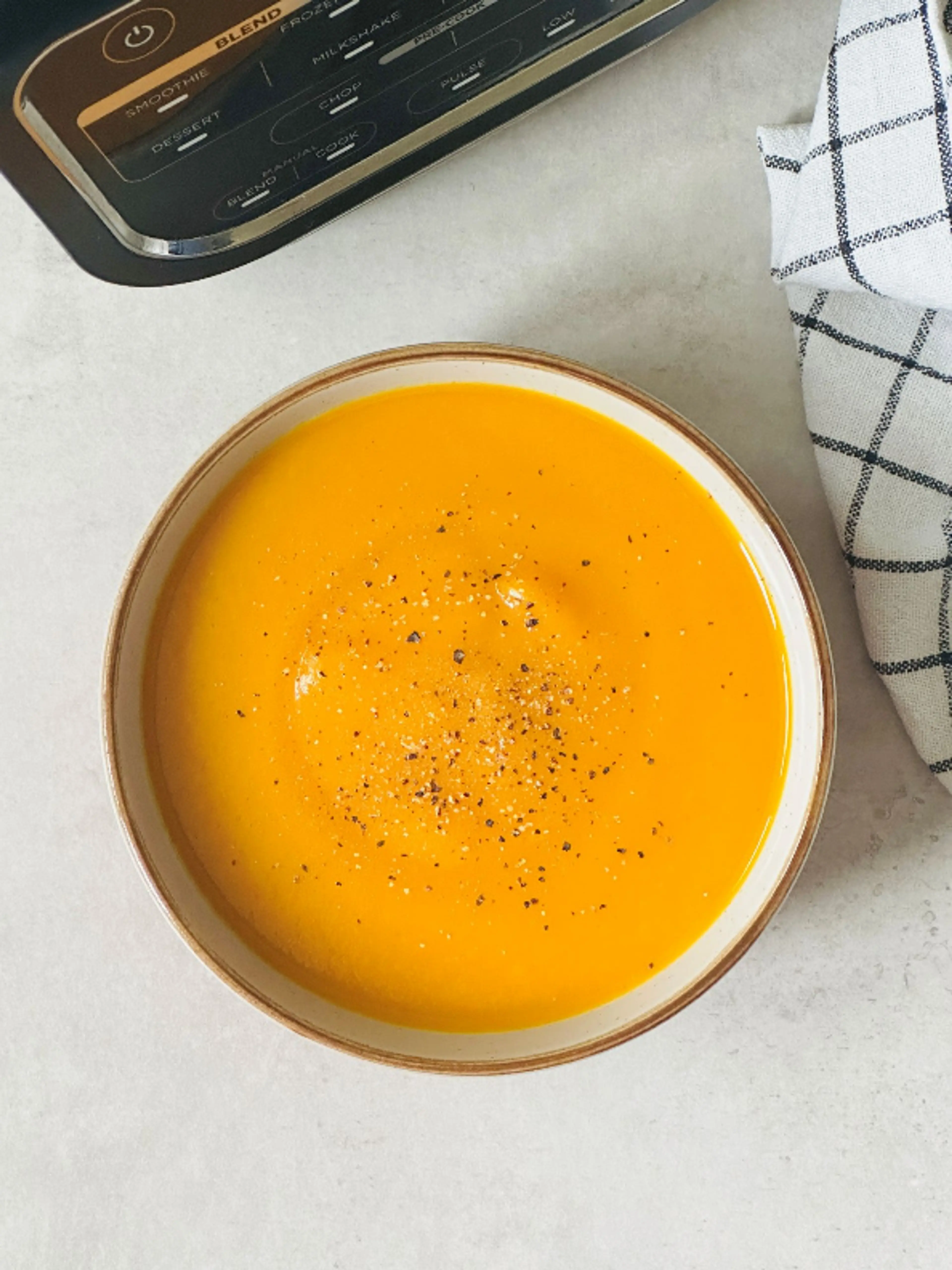Carrot and Sweet Potato Soup