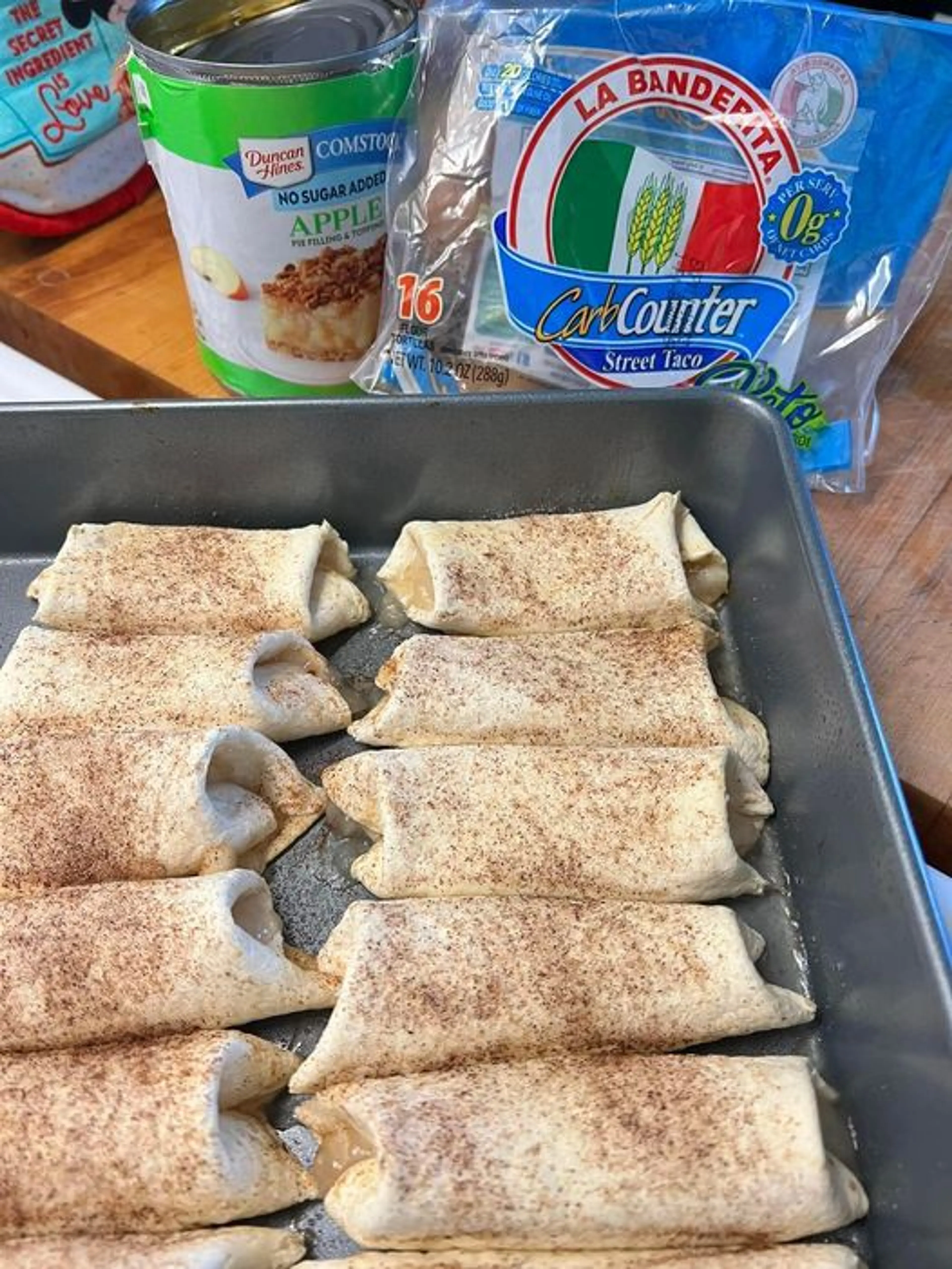 Apple Enchilada Dessert