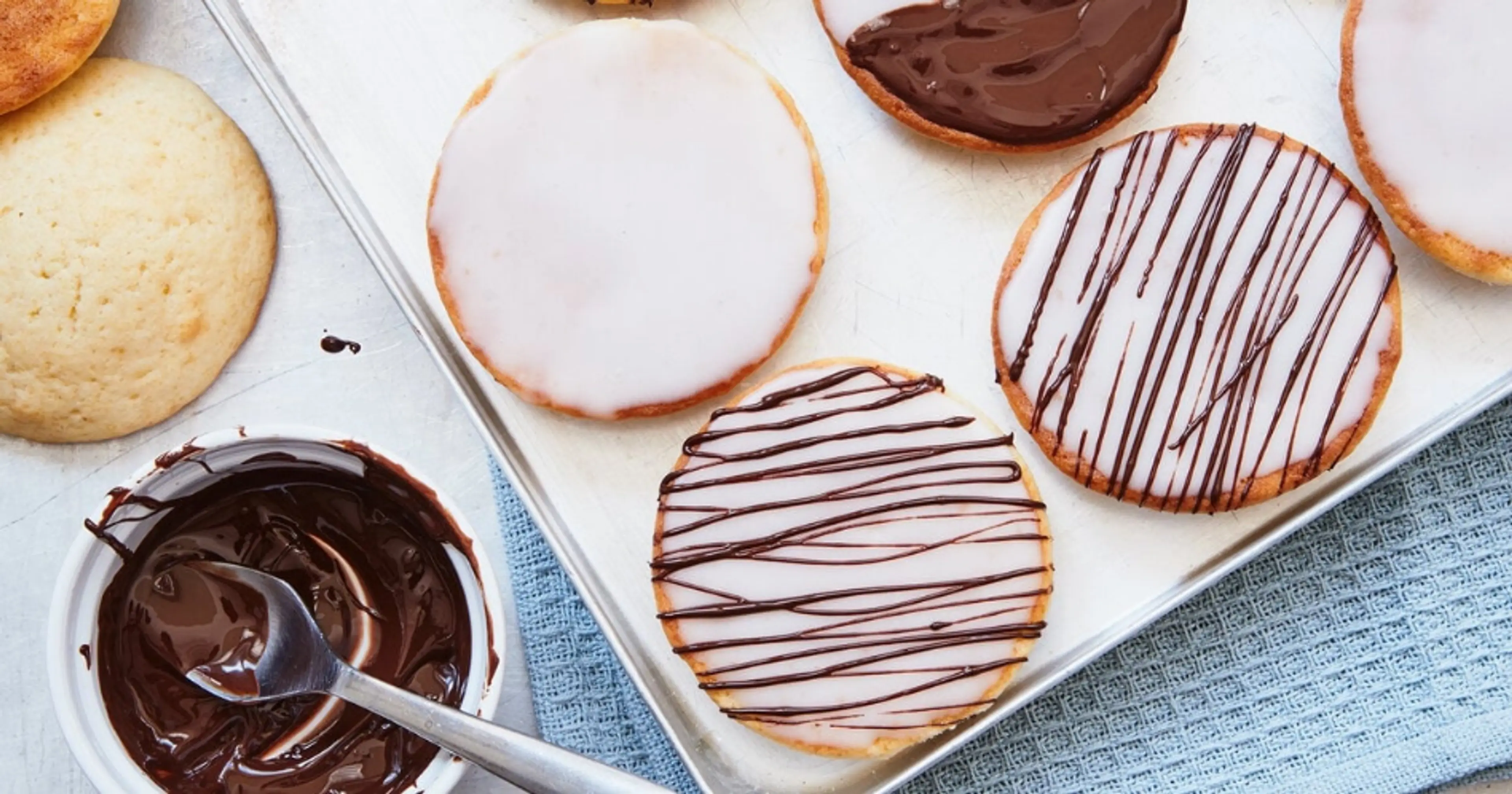 Amerikaner mit Zuckerguss - schnell und lecker