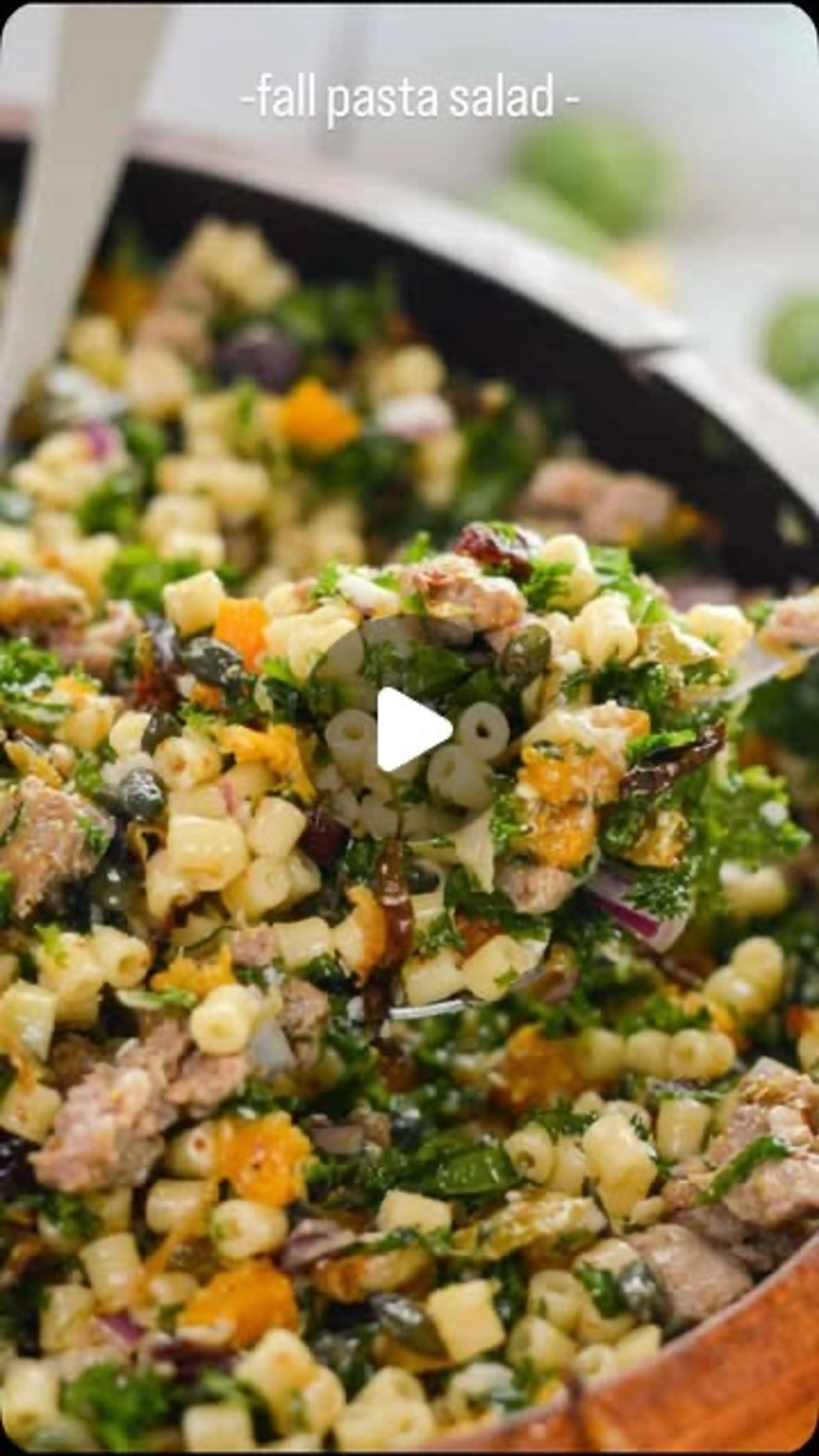 Fall Harvest Pasta Salad