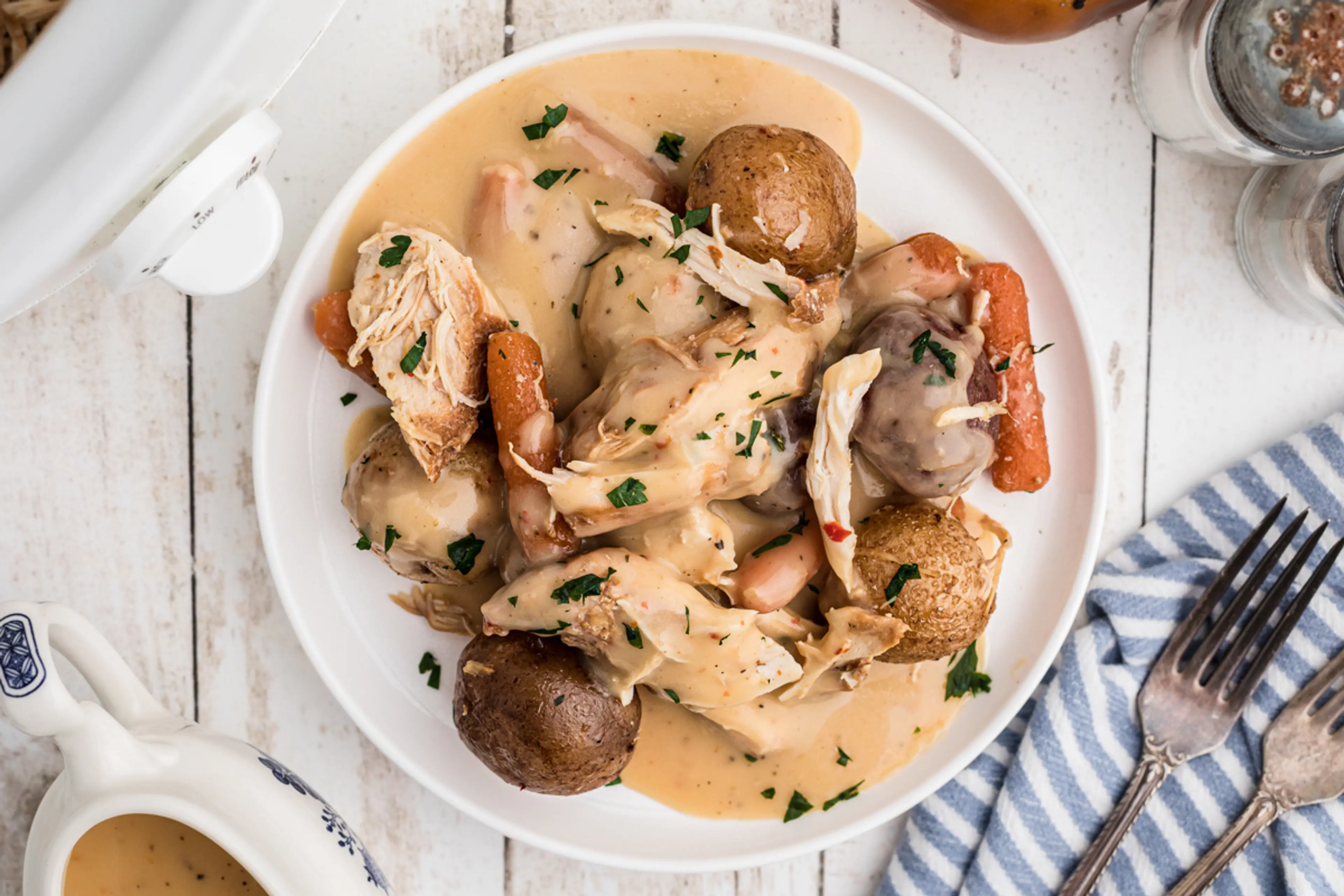 Italian Chicken with Gravy