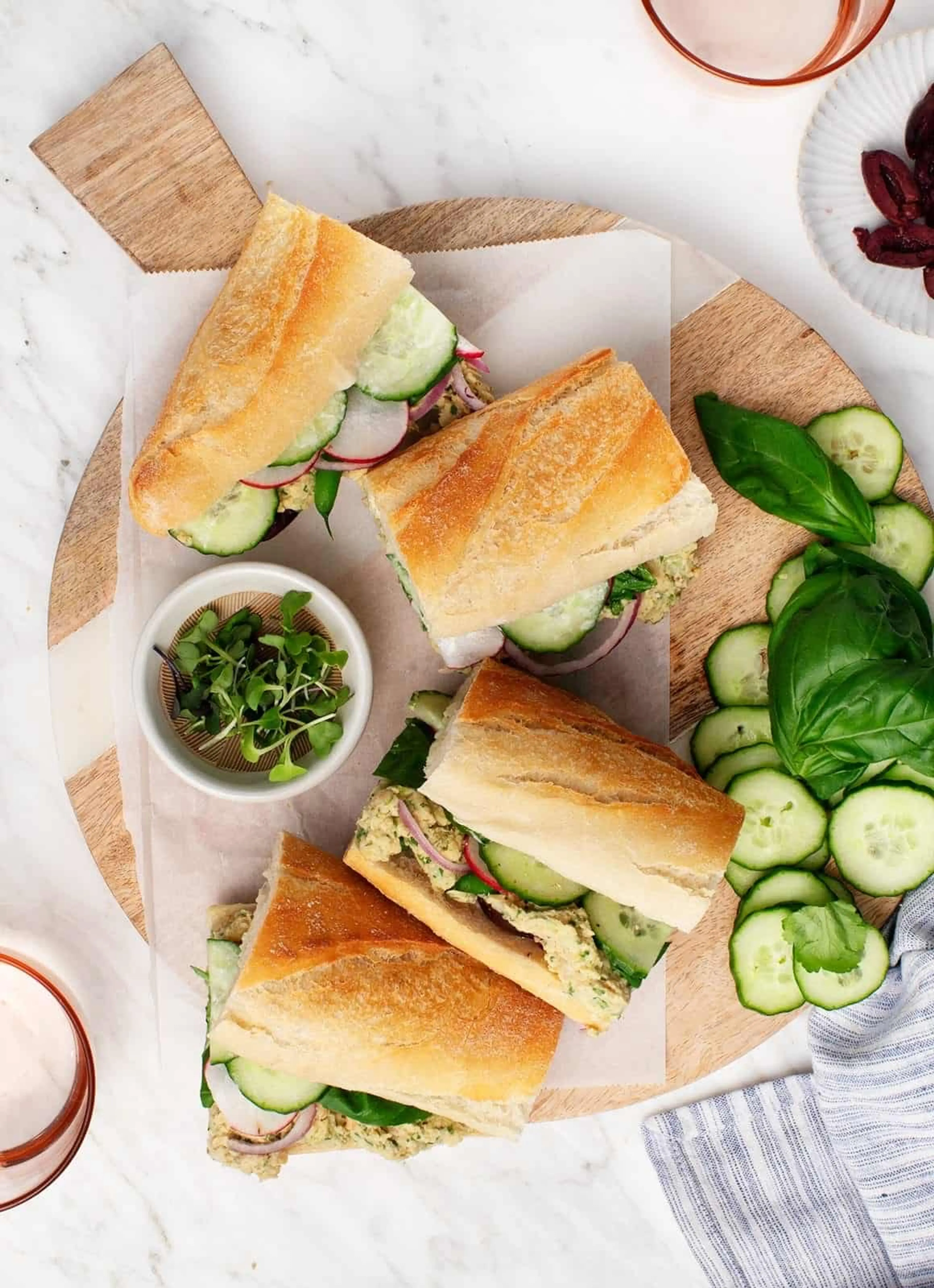 Chickpea Salad Sandwich