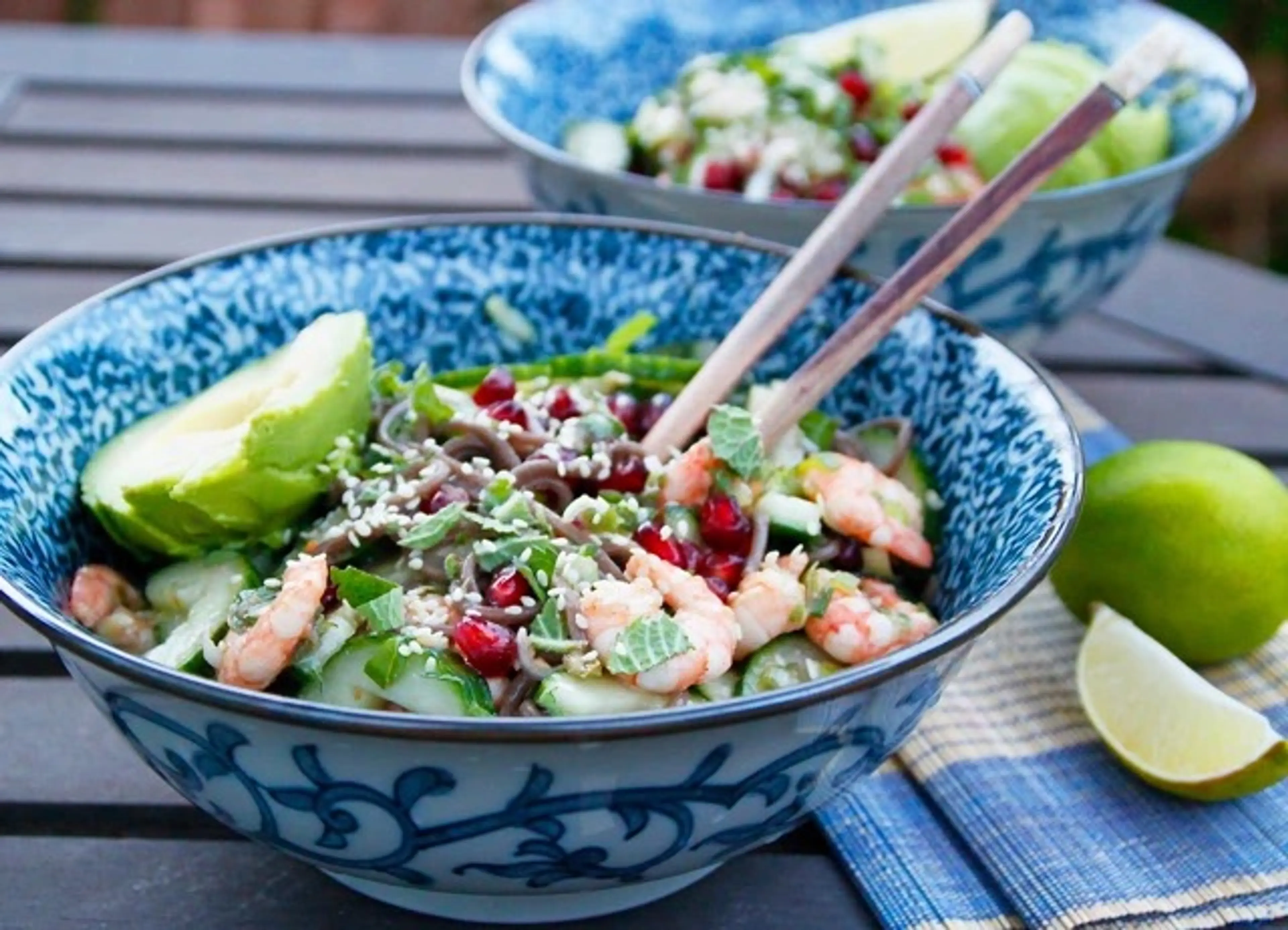 Prawn Soba Noodle Salad