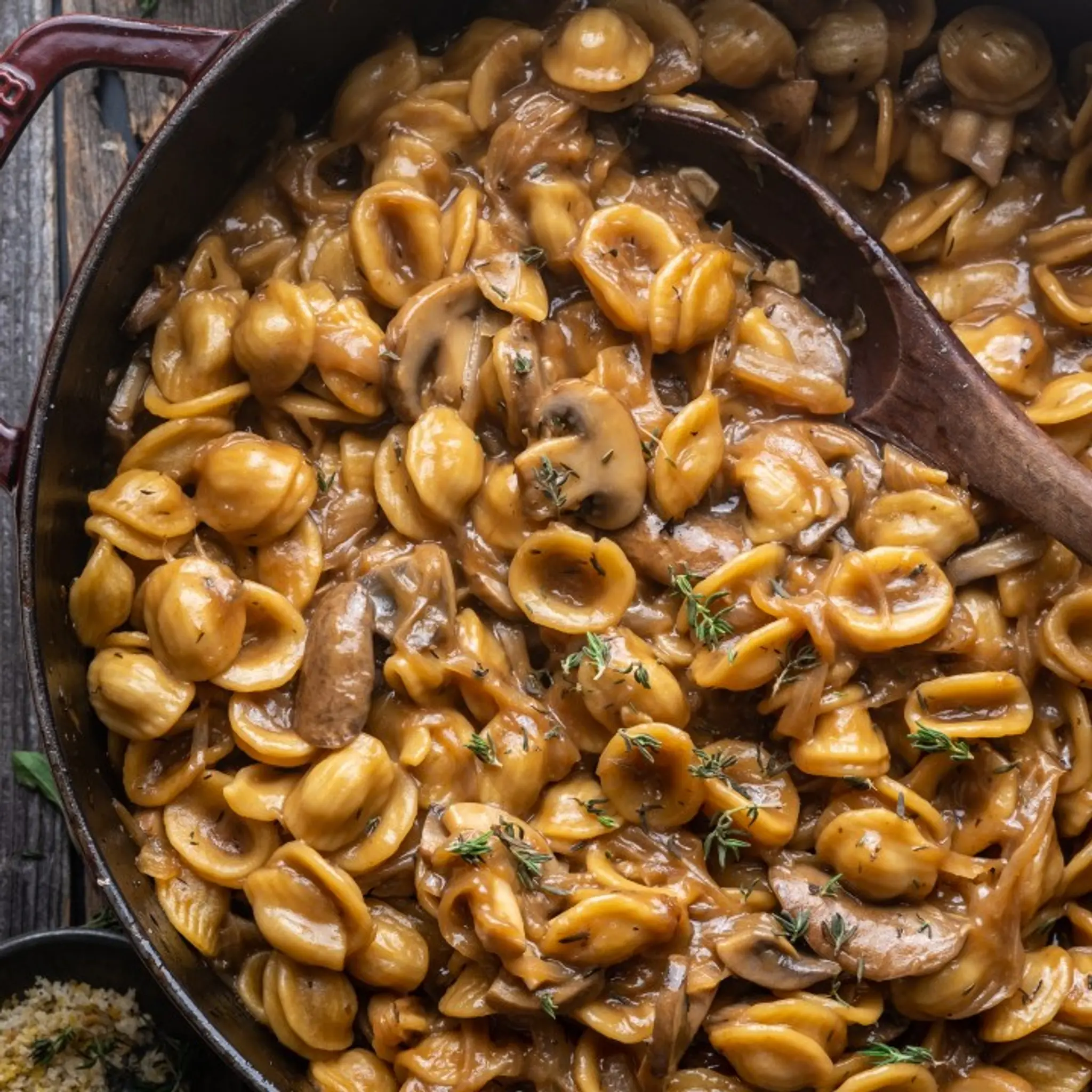 One Pot French Onion Pasta